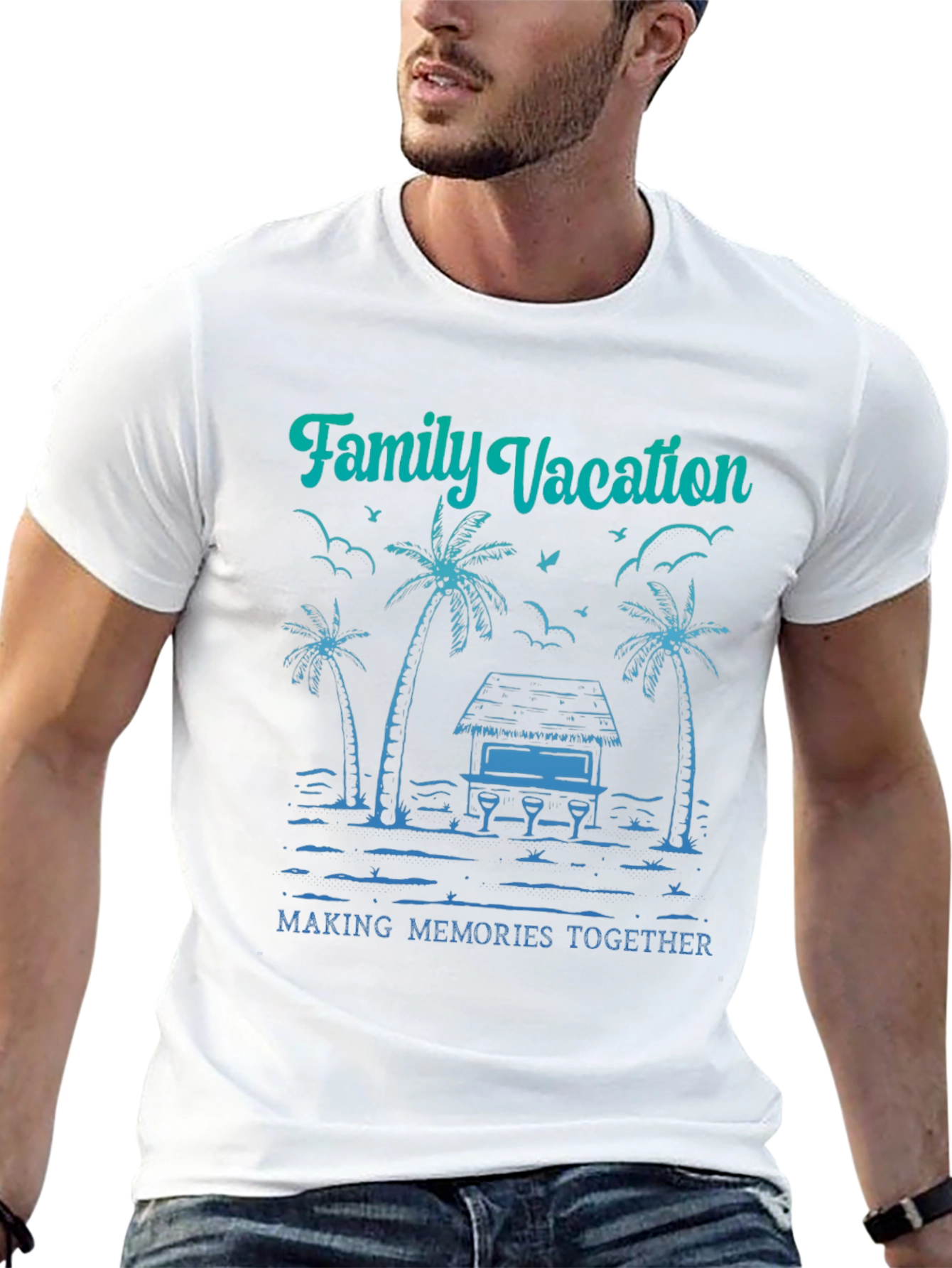 Family Vacation Graphic T-Shirt