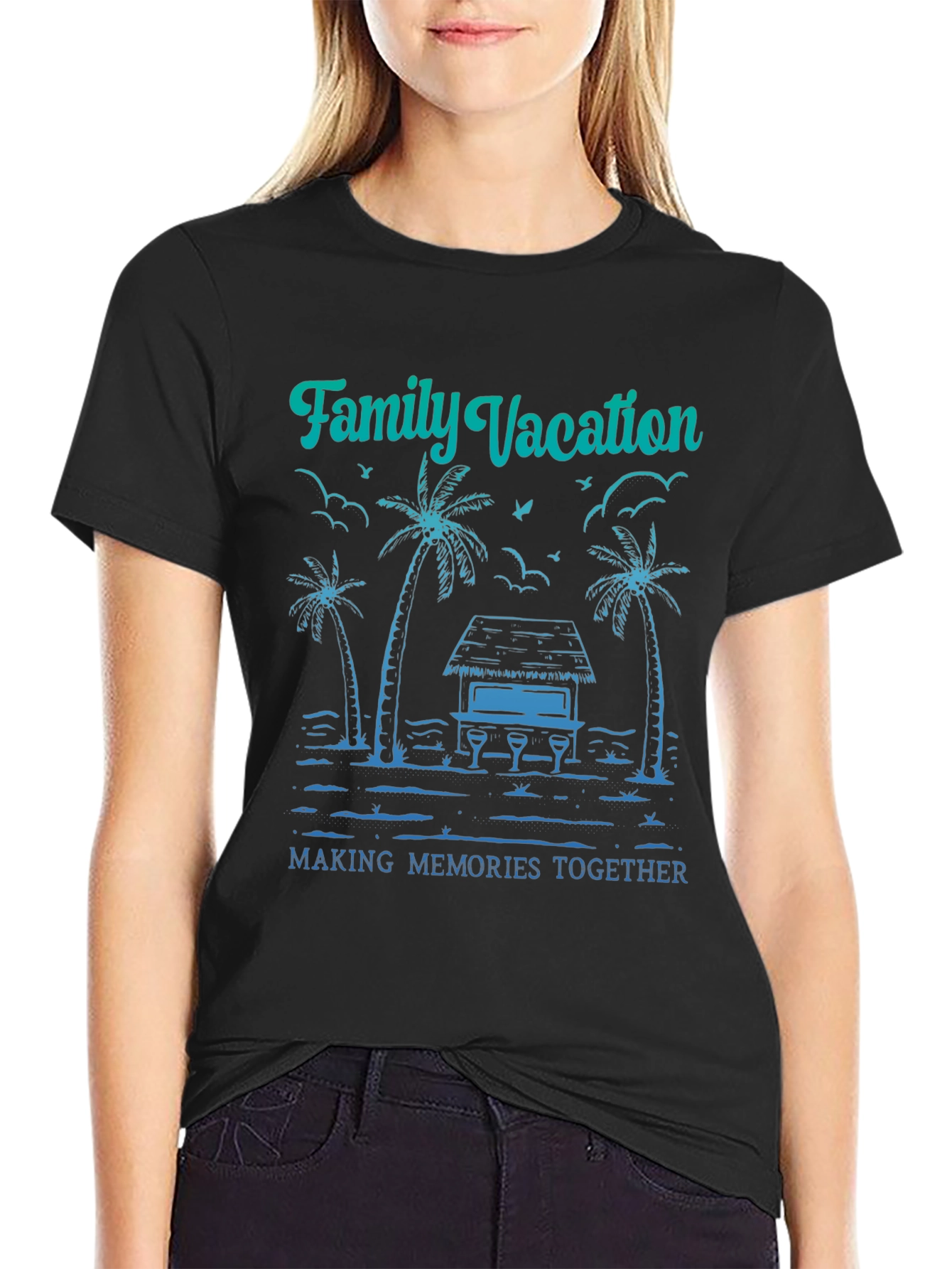 Family Vacation Graphic T-Shirt