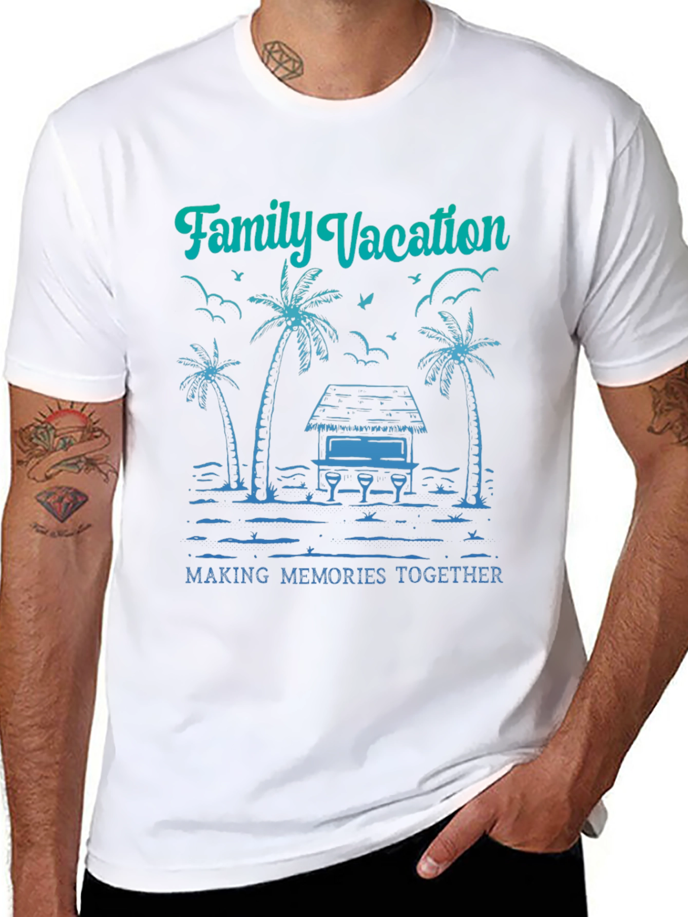 Family Vacation Graphic T-Shirt