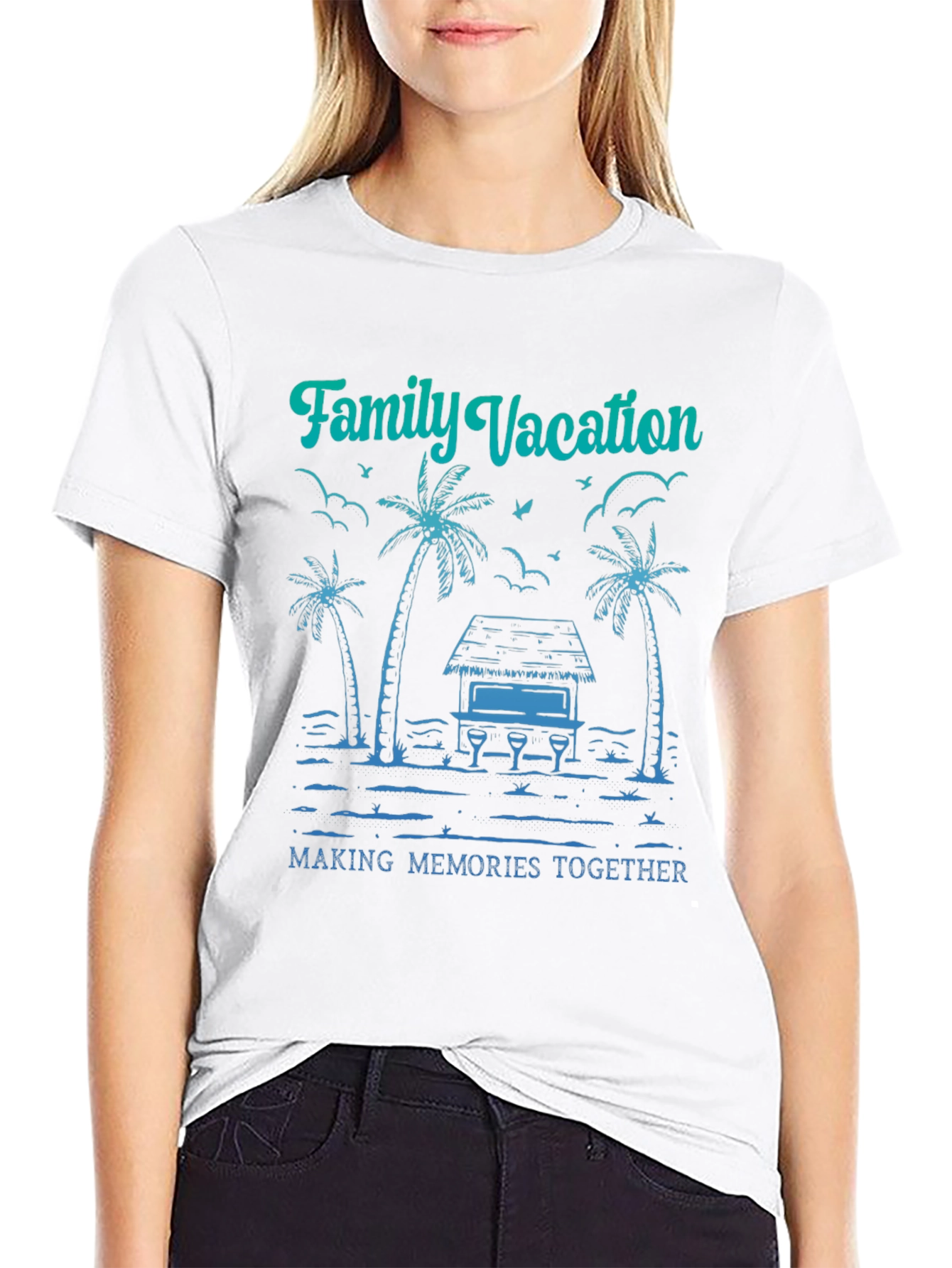 Family Vacation Graphic T-Shirt