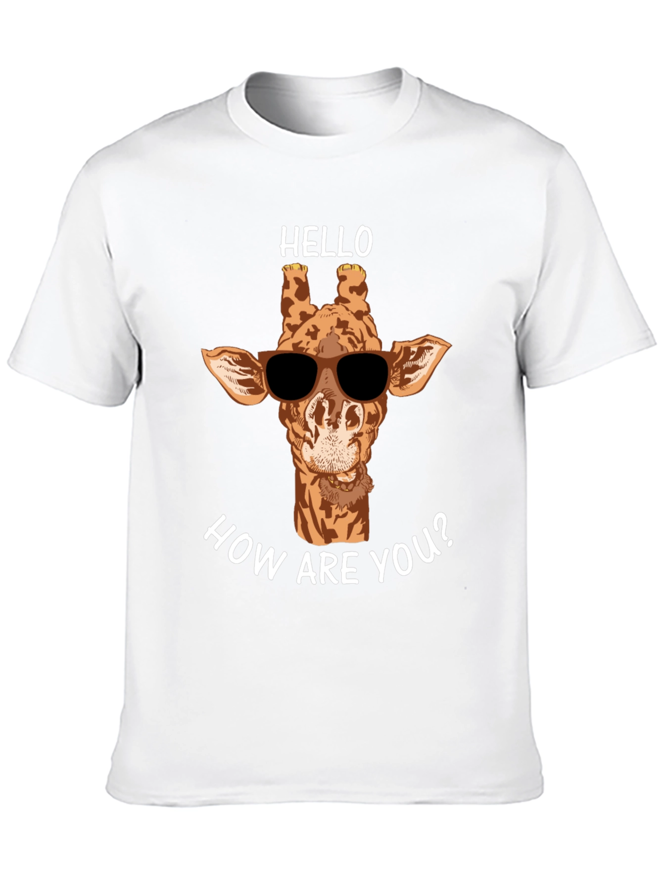 Cool Giraffe T-Shirt - Hello How Are You?