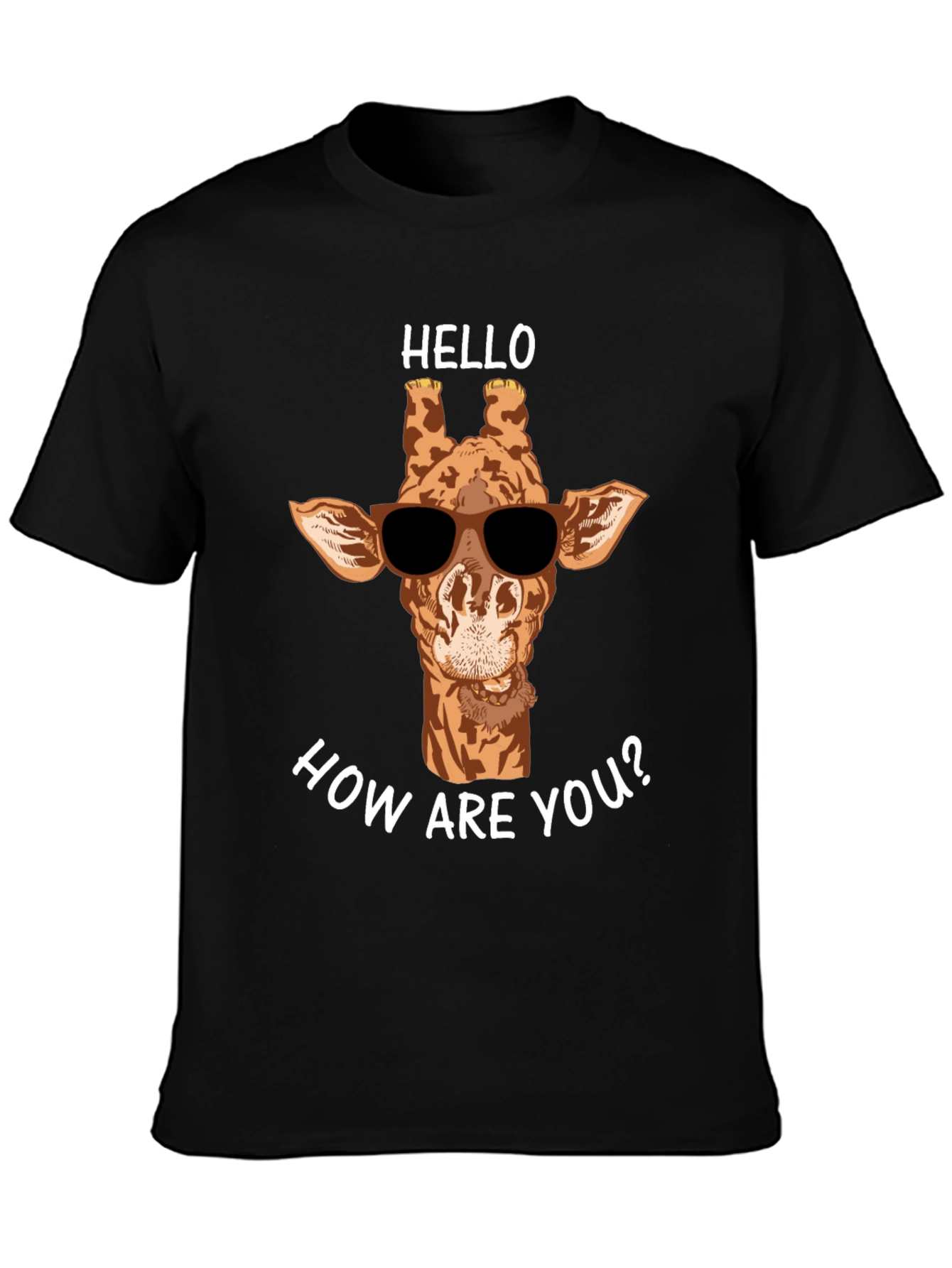 Cool Giraffe T-Shirt - Hello How Are You?