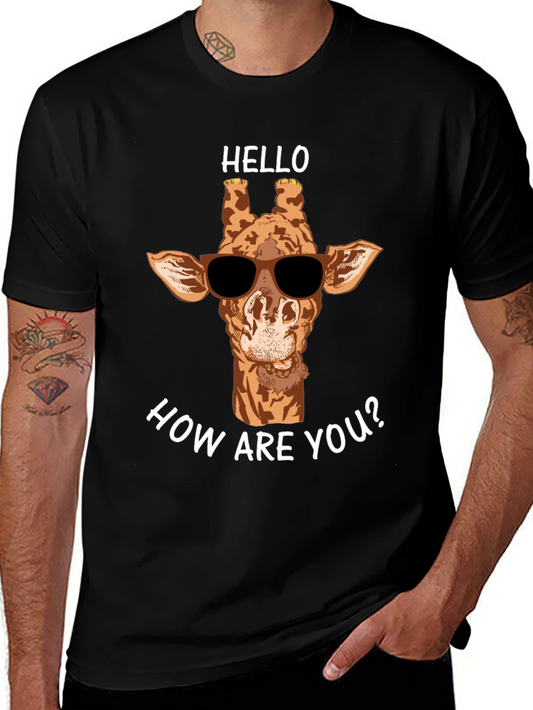 Cool Giraffe T-Shirt - Hello How Are You?