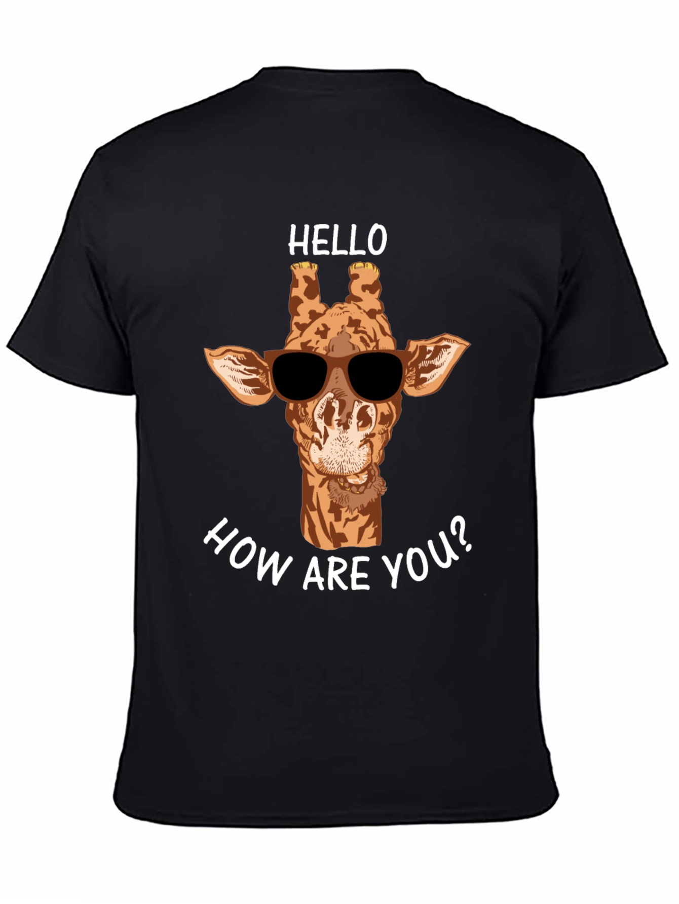 Cool Giraffe T-Shirt - Hello How Are You?
