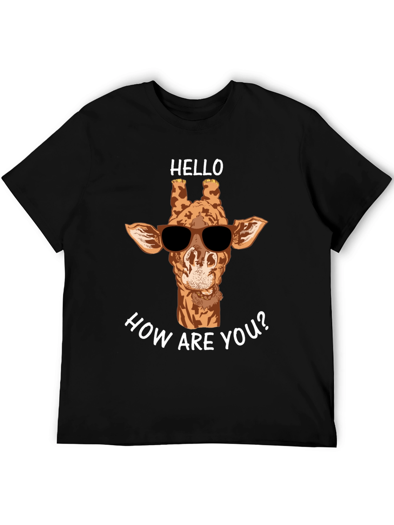 Cool Giraffe T-Shirt - Hello How Are You?