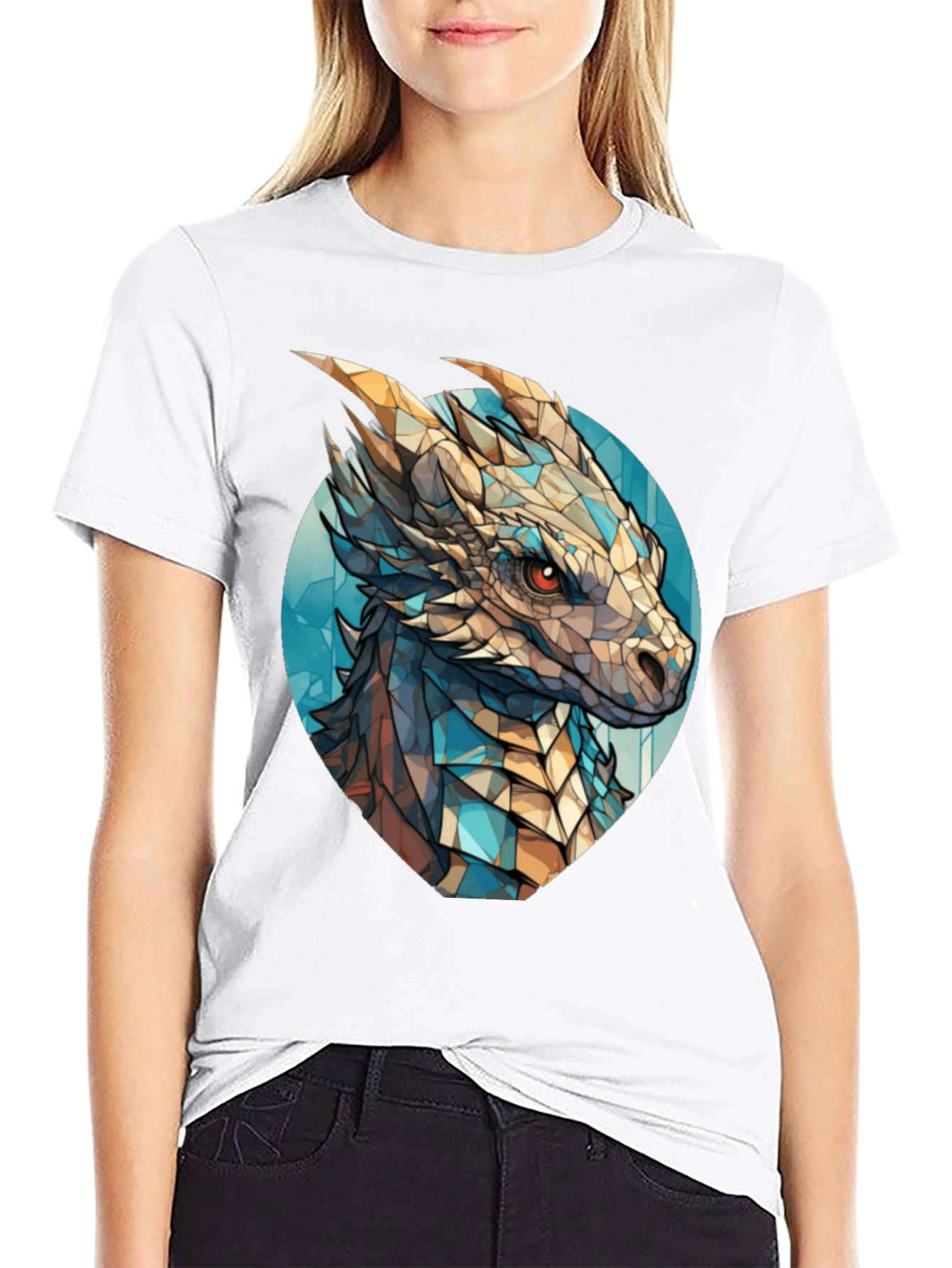 Dragon Graphic Tee - Stylish Mens T-Shirt