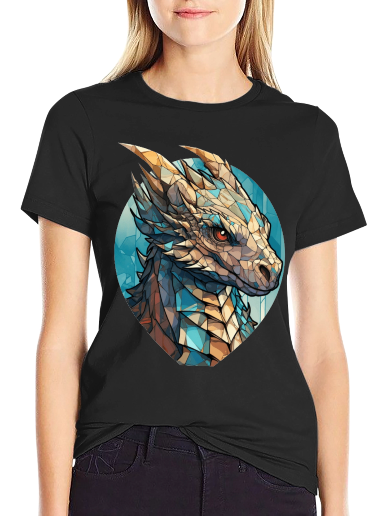 Dragon Graphic Tee - Stylish Mens T-Shirt