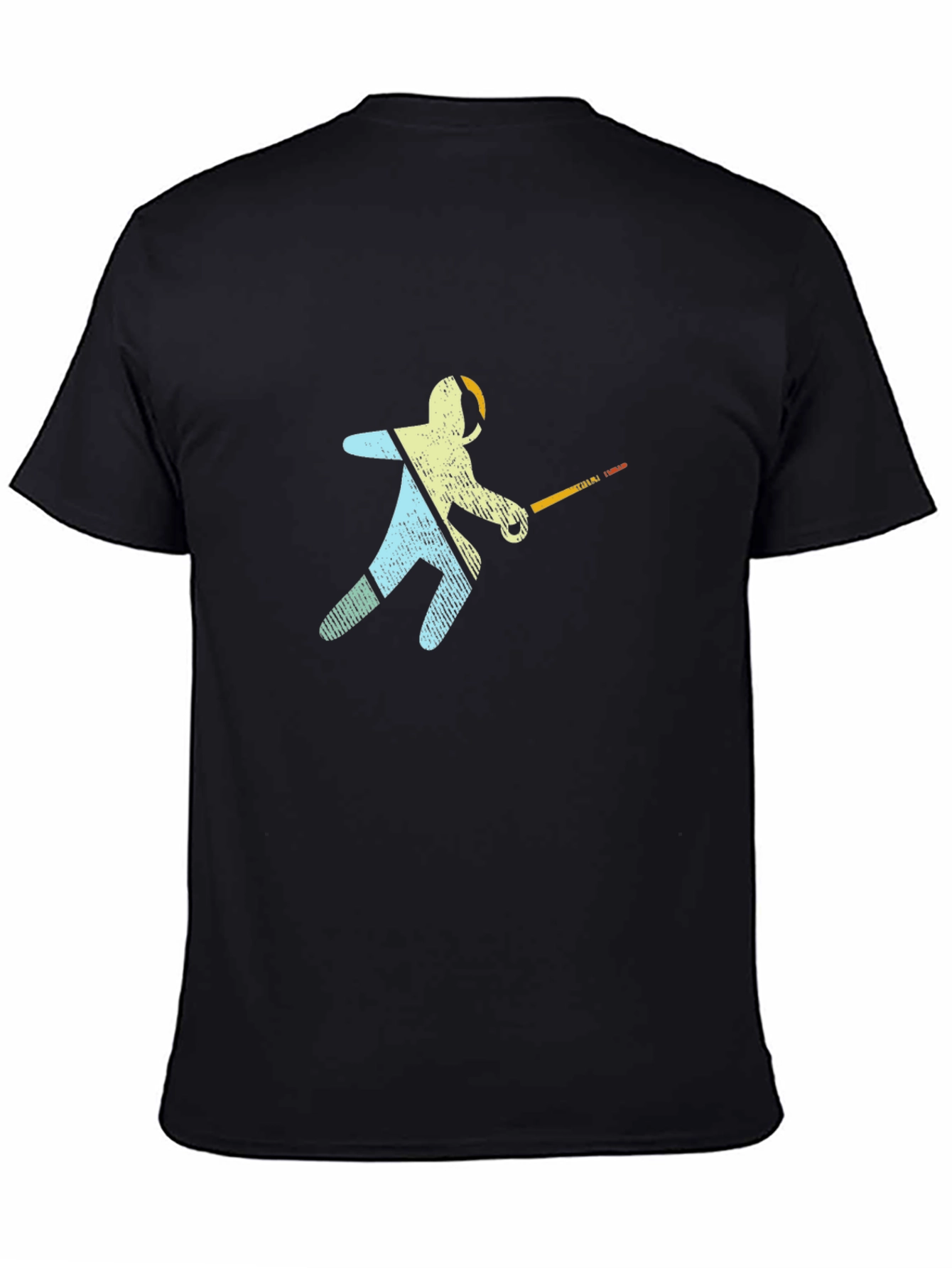 Fencer Graphic Black T-Shirt