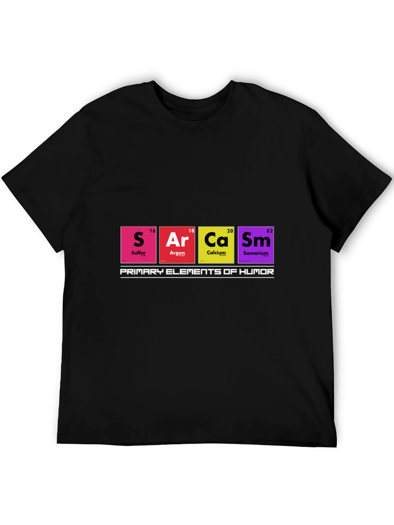 Sarcasm Elements of Humor T-Shirt