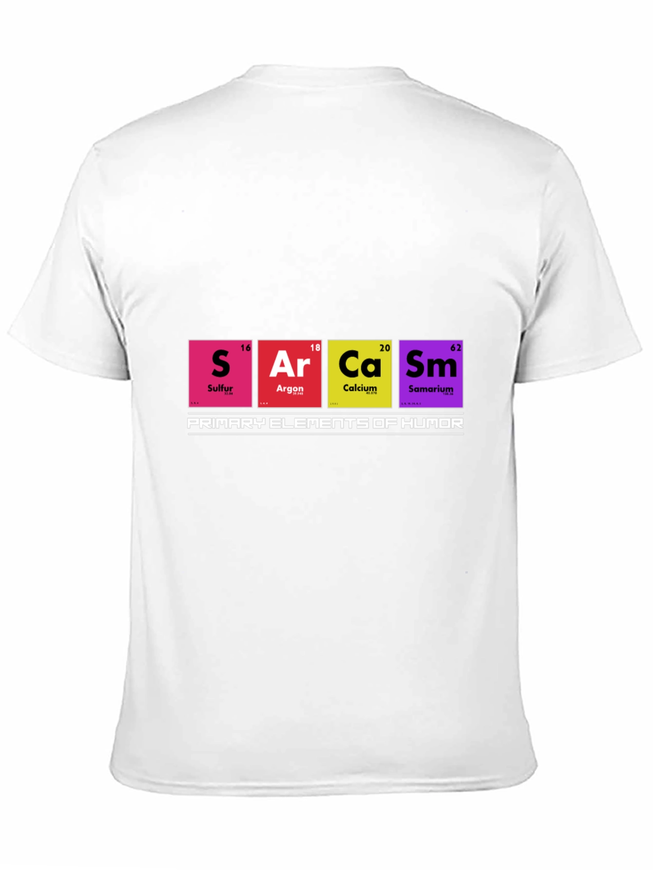 Sarcasm Elements of Humor T-Shirt