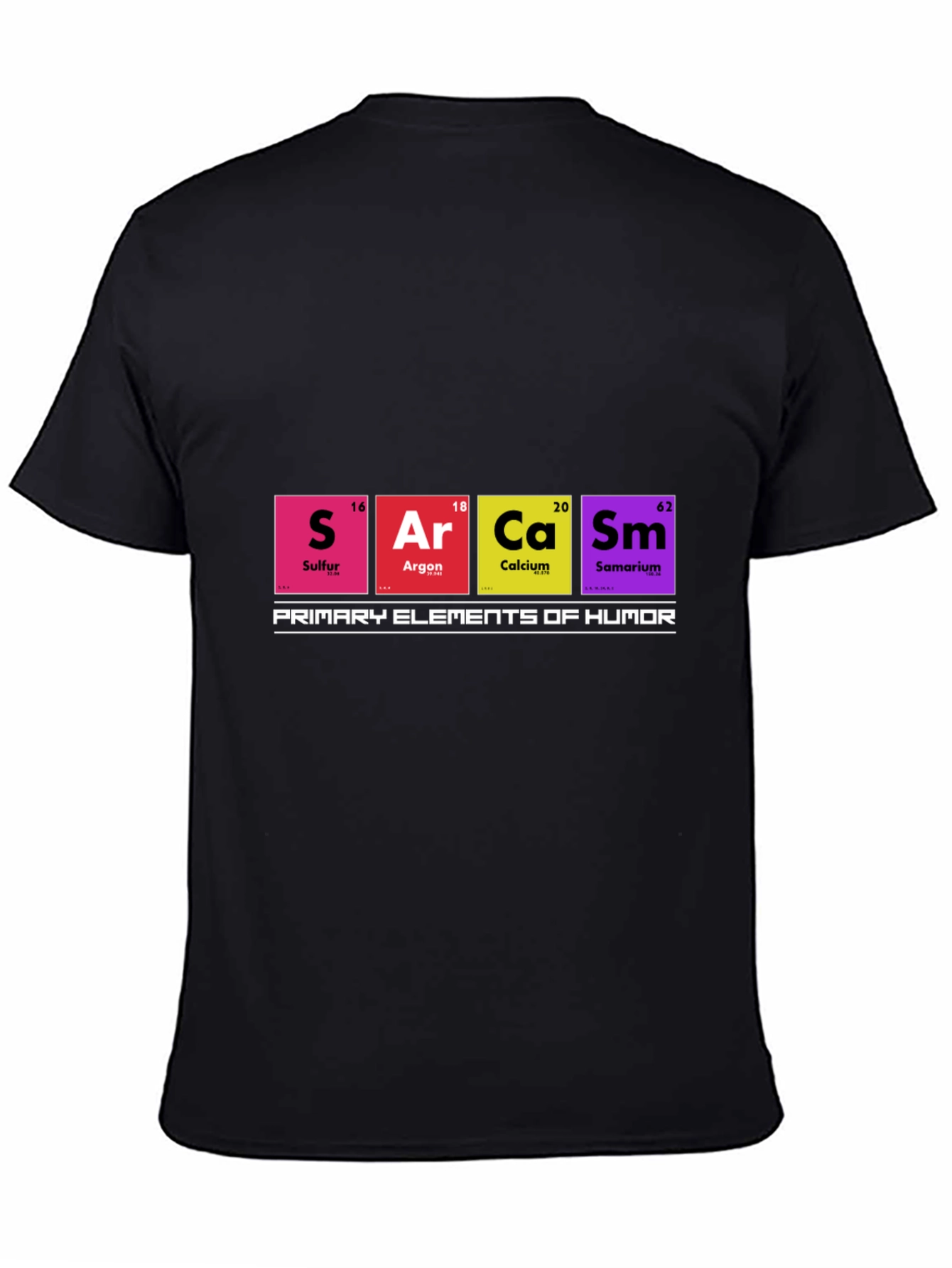 Sarcasm Elements of Humor T-Shirt