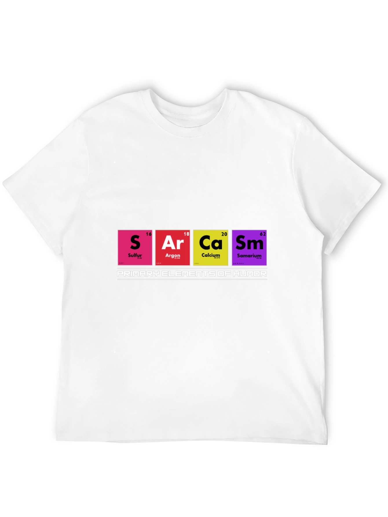 Sarcasm Elements of Humor T-Shirt