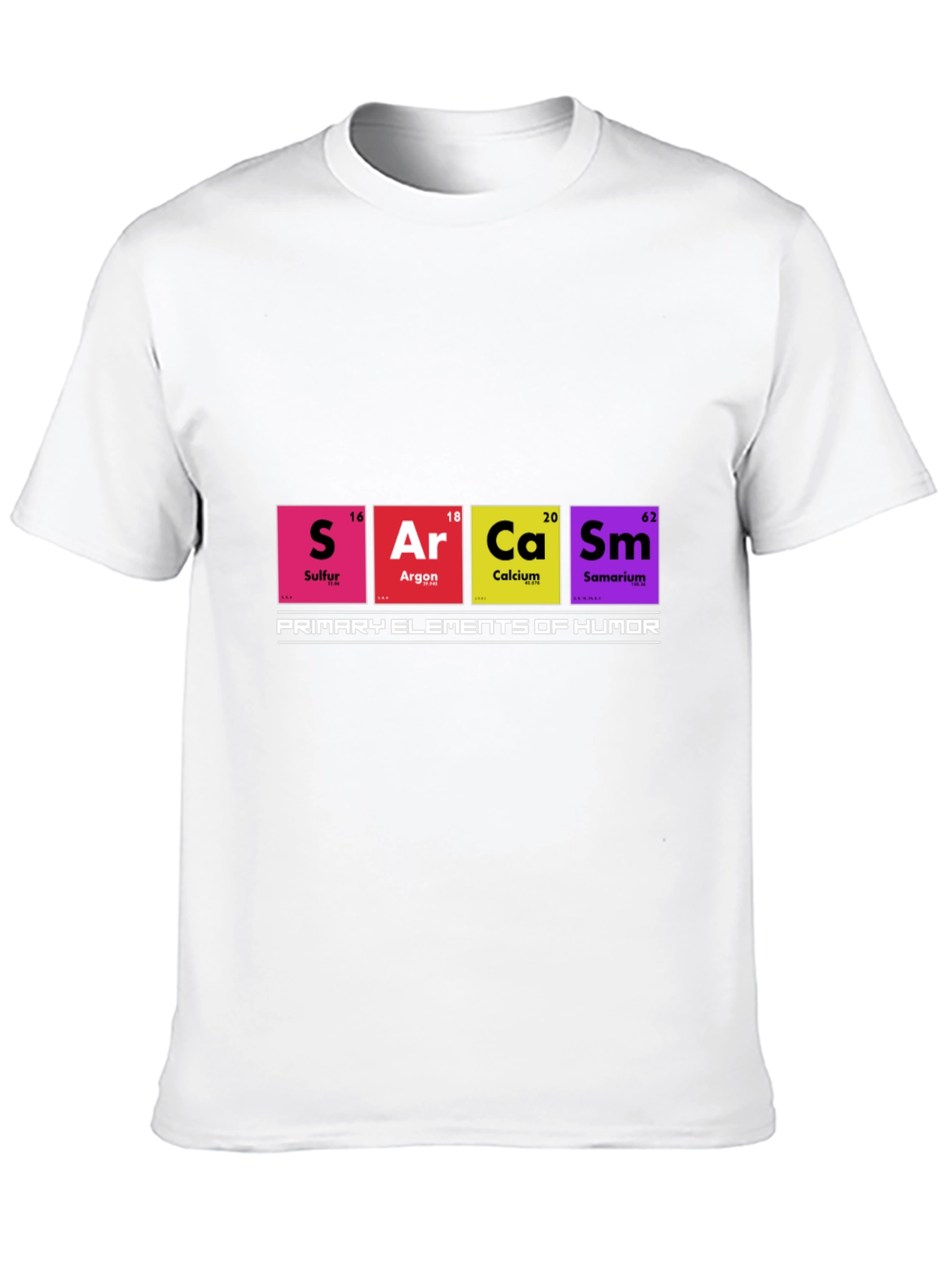 Sarcasm Elements of Humor T-Shirt