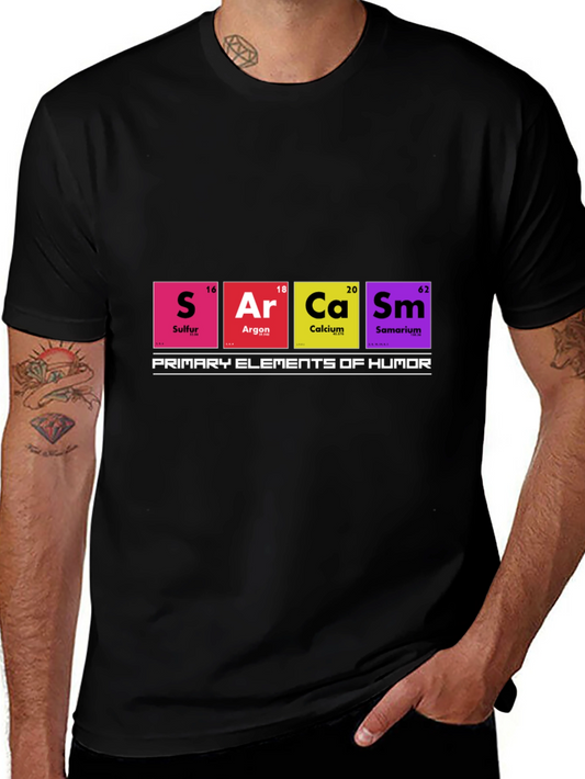Sarcasm Elements of Humor T-Shirt