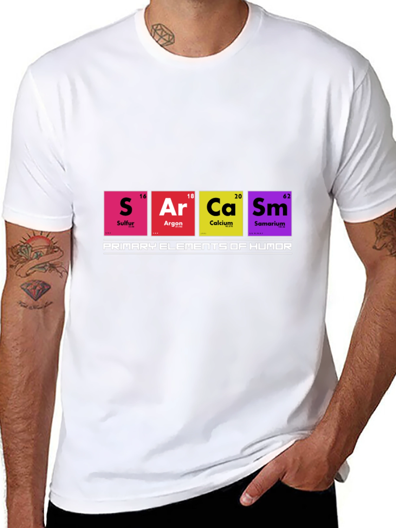 Sarcasm Elements of Humor T-Shirt