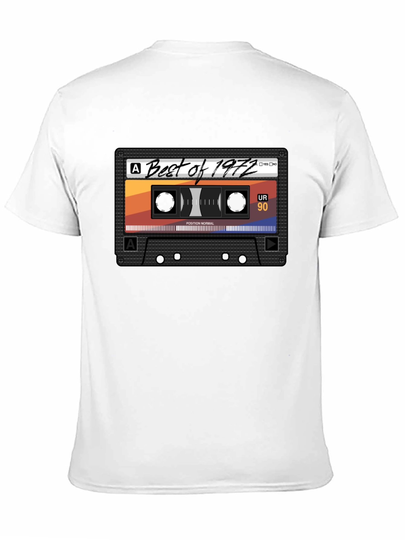 Best of 1972 Cassette Tape Graphic Tee