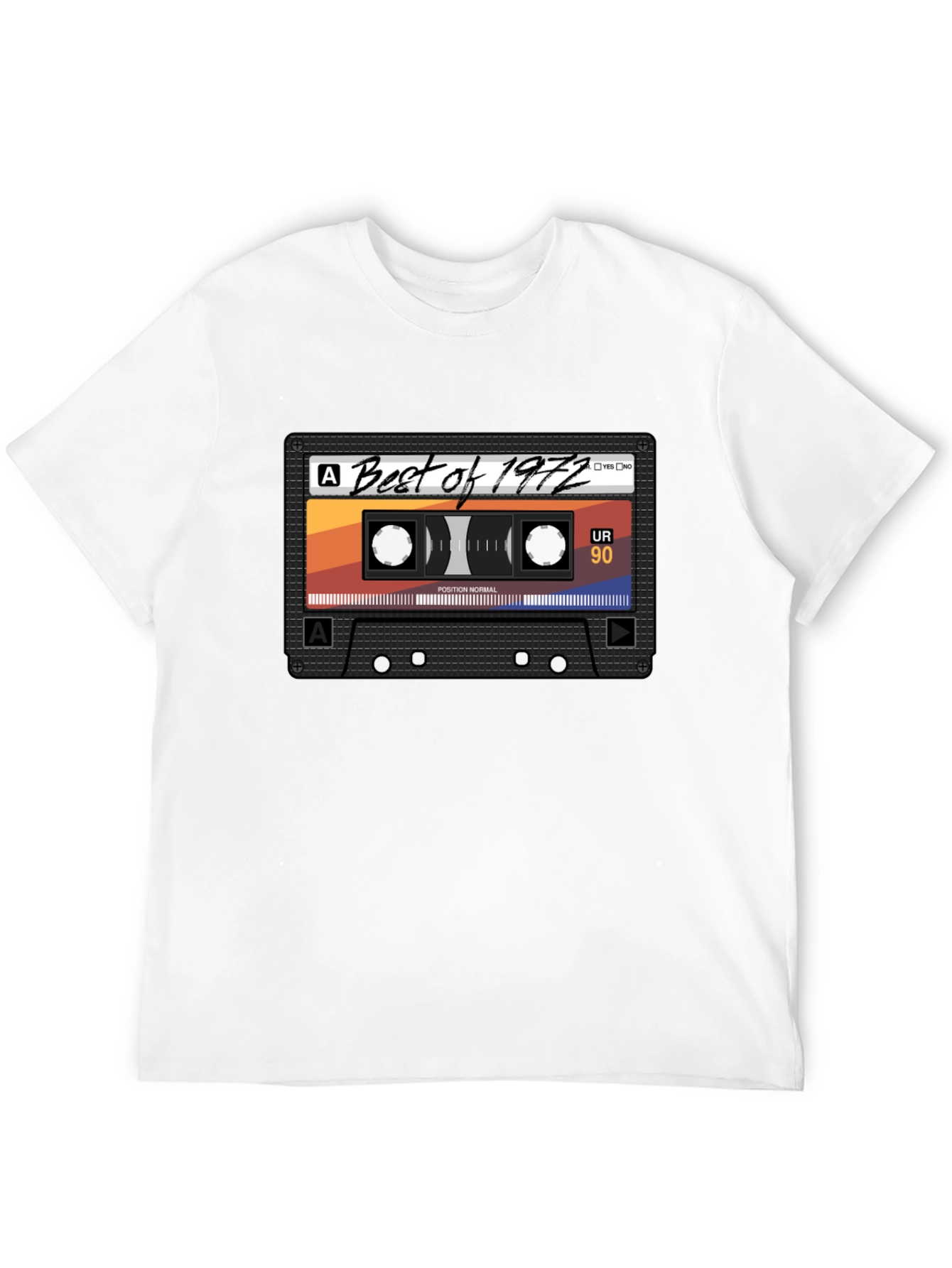 Best of 1972 Cassette Tape Graphic Tee