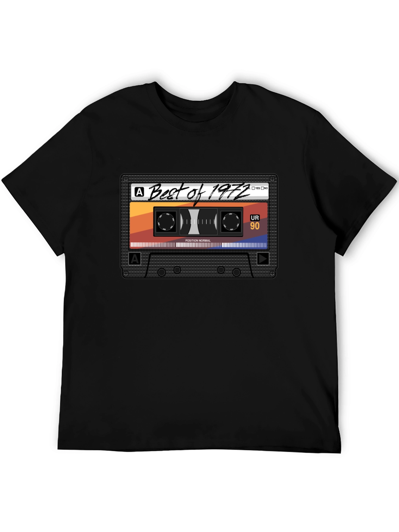 Best of 1972 Cassette Tape Graphic Tee
