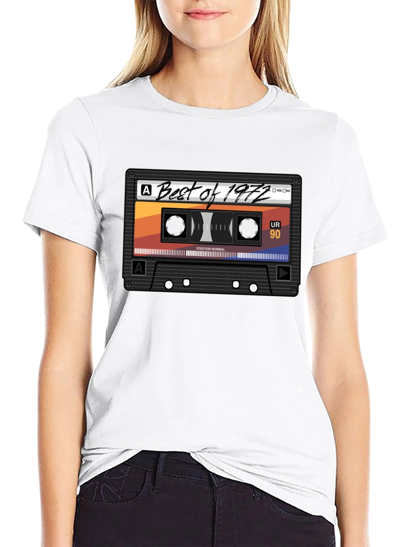 Best of 1972 Cassette Tape Graphic Tee