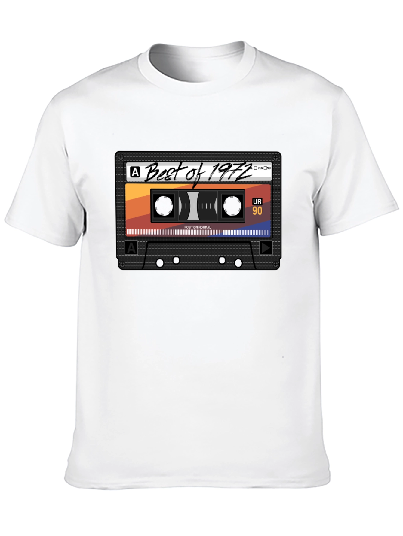 Best of 1972 Cassette Tape Graphic Tee