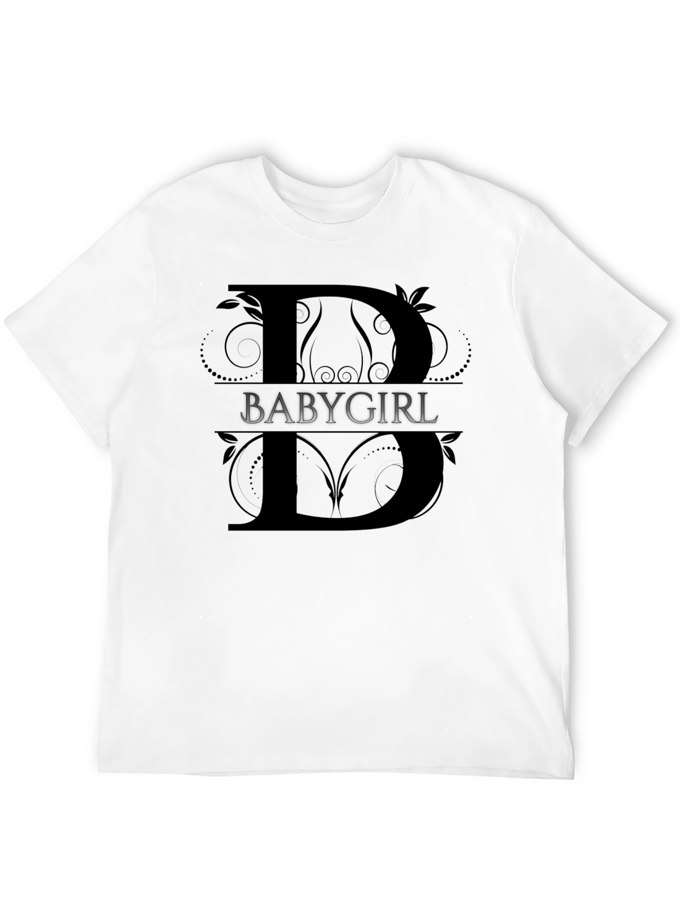 BABYGIRL Split Letter Graphic Tee