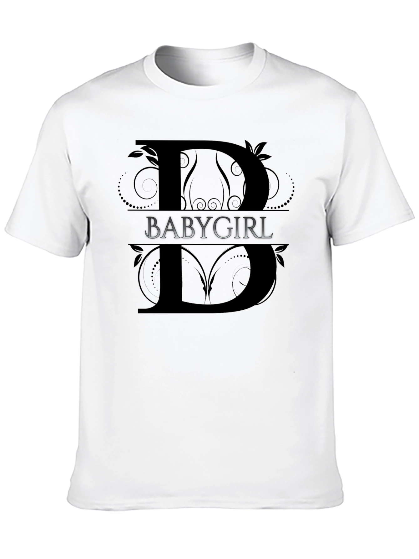 BABYGIRL Split Letter Graphic Tee