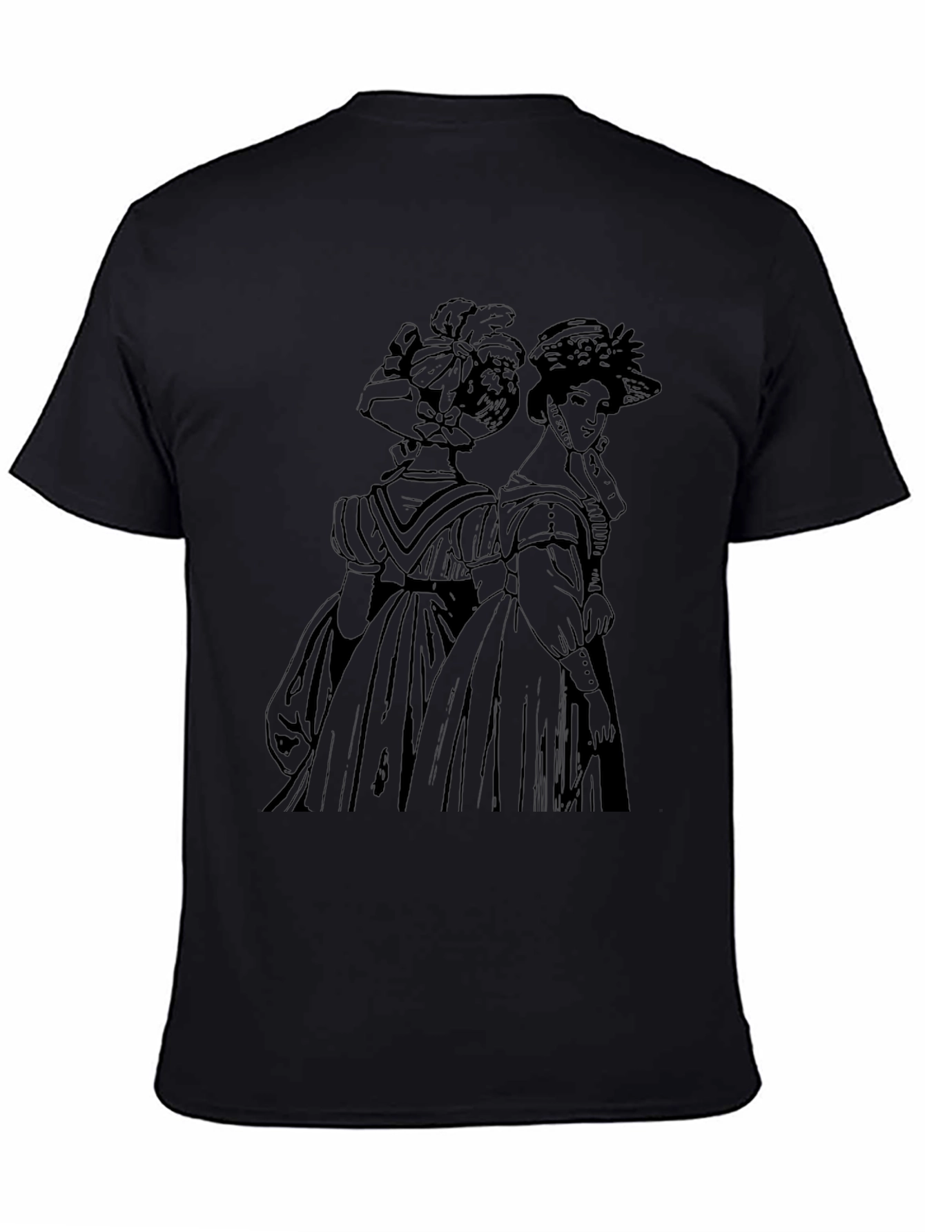 Victorian Ladies T-Shirt - Dark Aesthetic