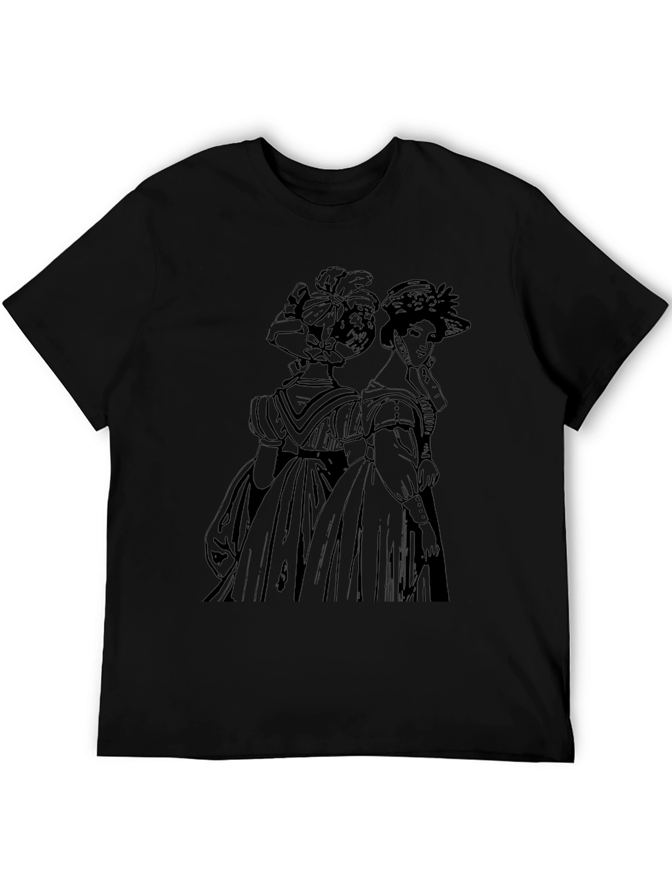 Victorian Ladies T-Shirt - Dark Aesthetic