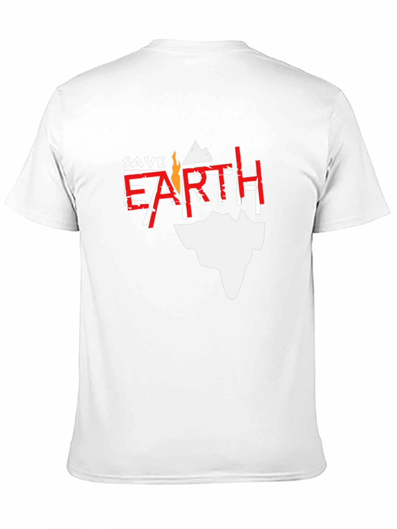 Save Earth Graphic Tee - Eco-Friendly Fashion