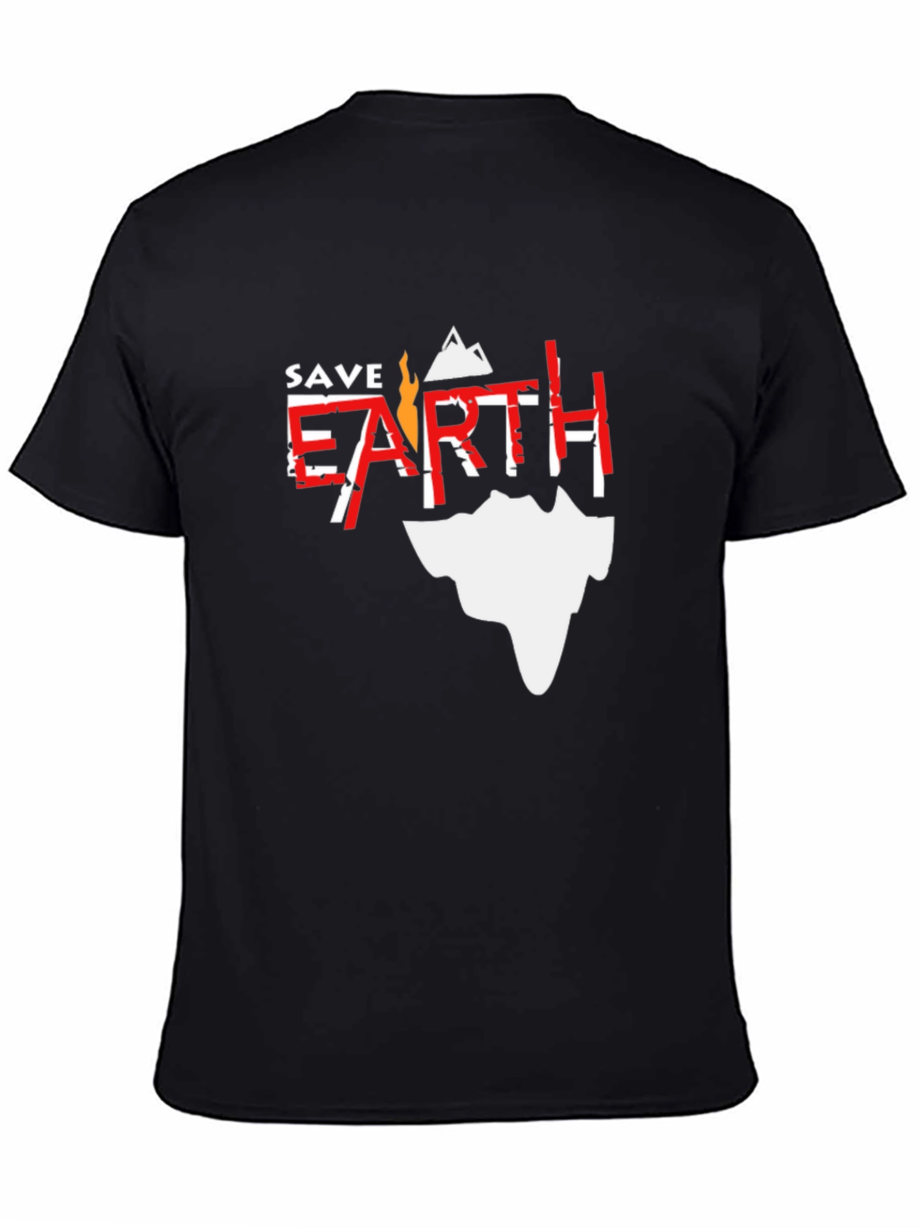 Save Earth Graphic Tee - Eco-Friendly Fashion