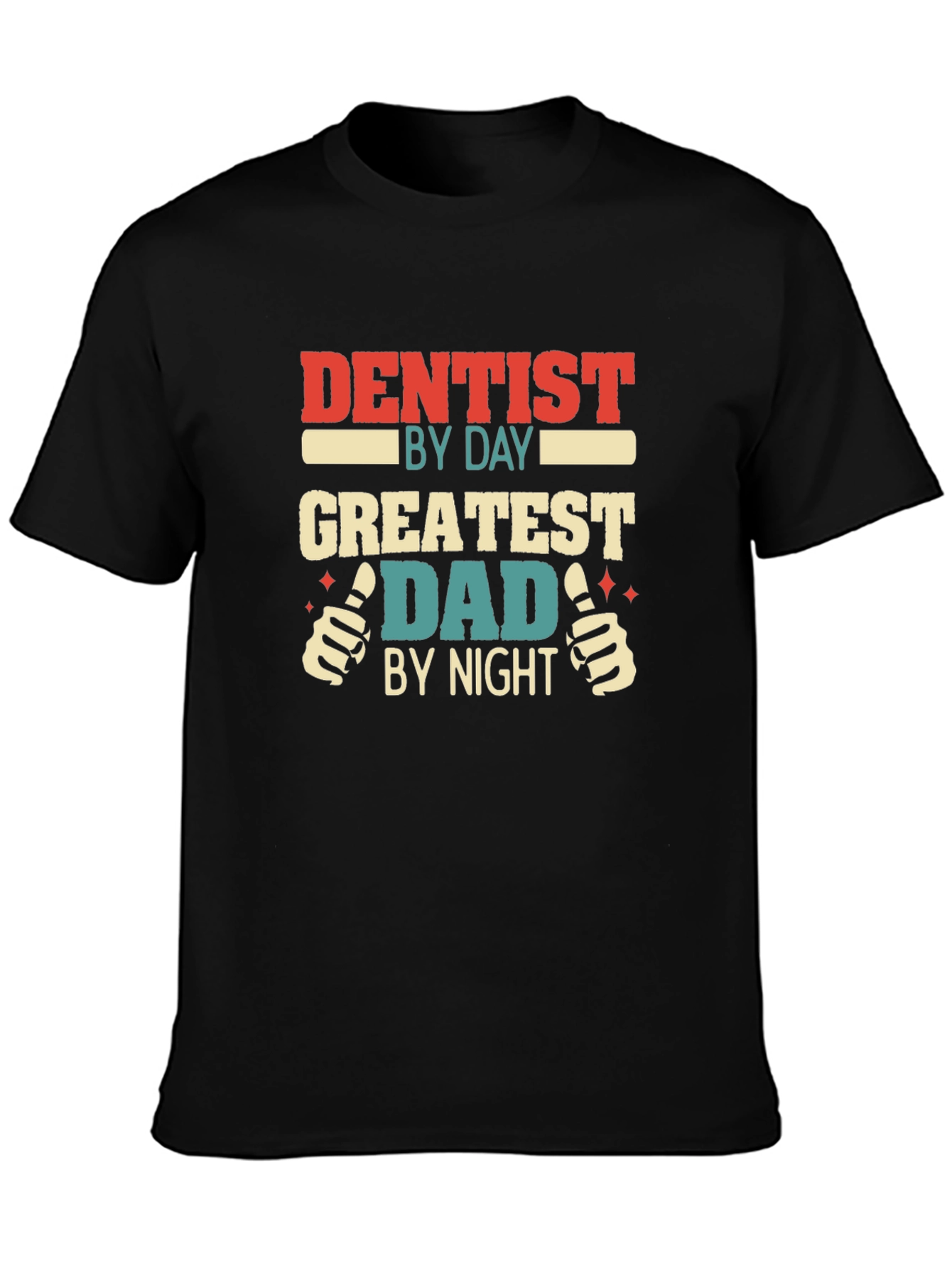 Dentist Dad Graphic T-Shirt - Funny Fathers Day Tee