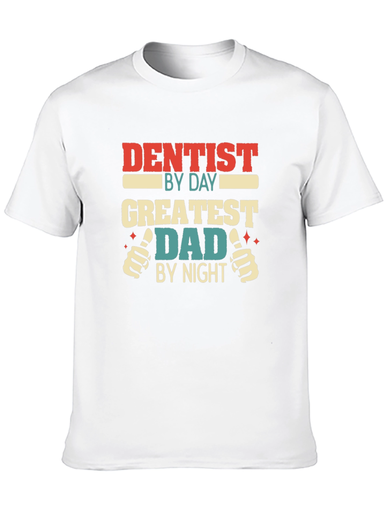 Dentist Dad Graphic T-Shirt - Funny Fathers Day Tee