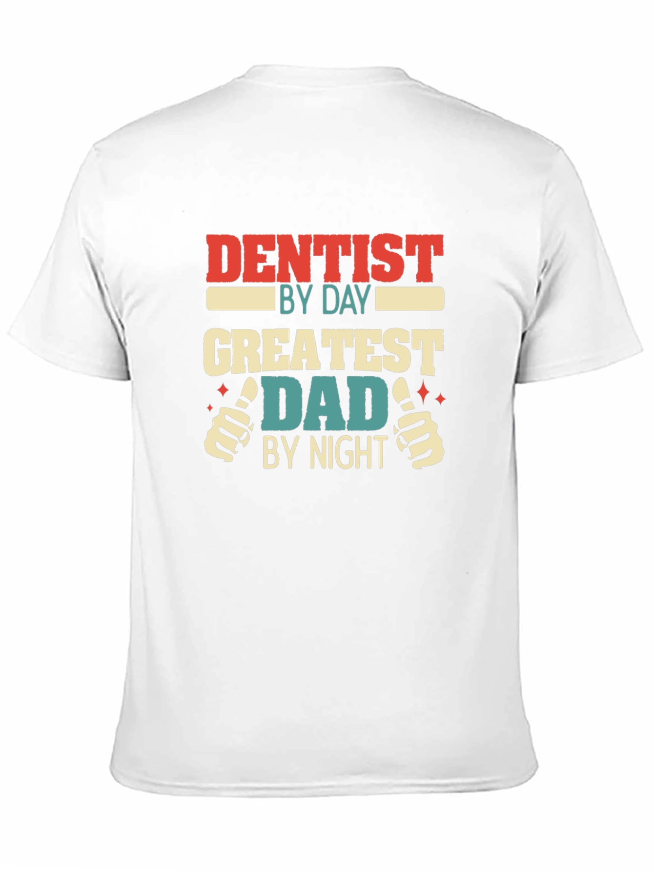 Dentist Dad Graphic T-Shirt - Funny Fathers Day Tee