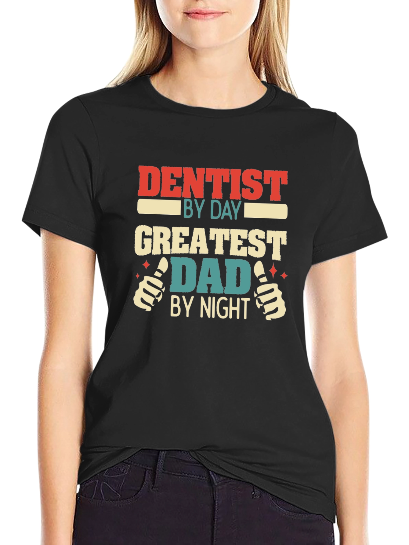 Dentist Dad Graphic T-Shirt - Funny Fathers Day Tee