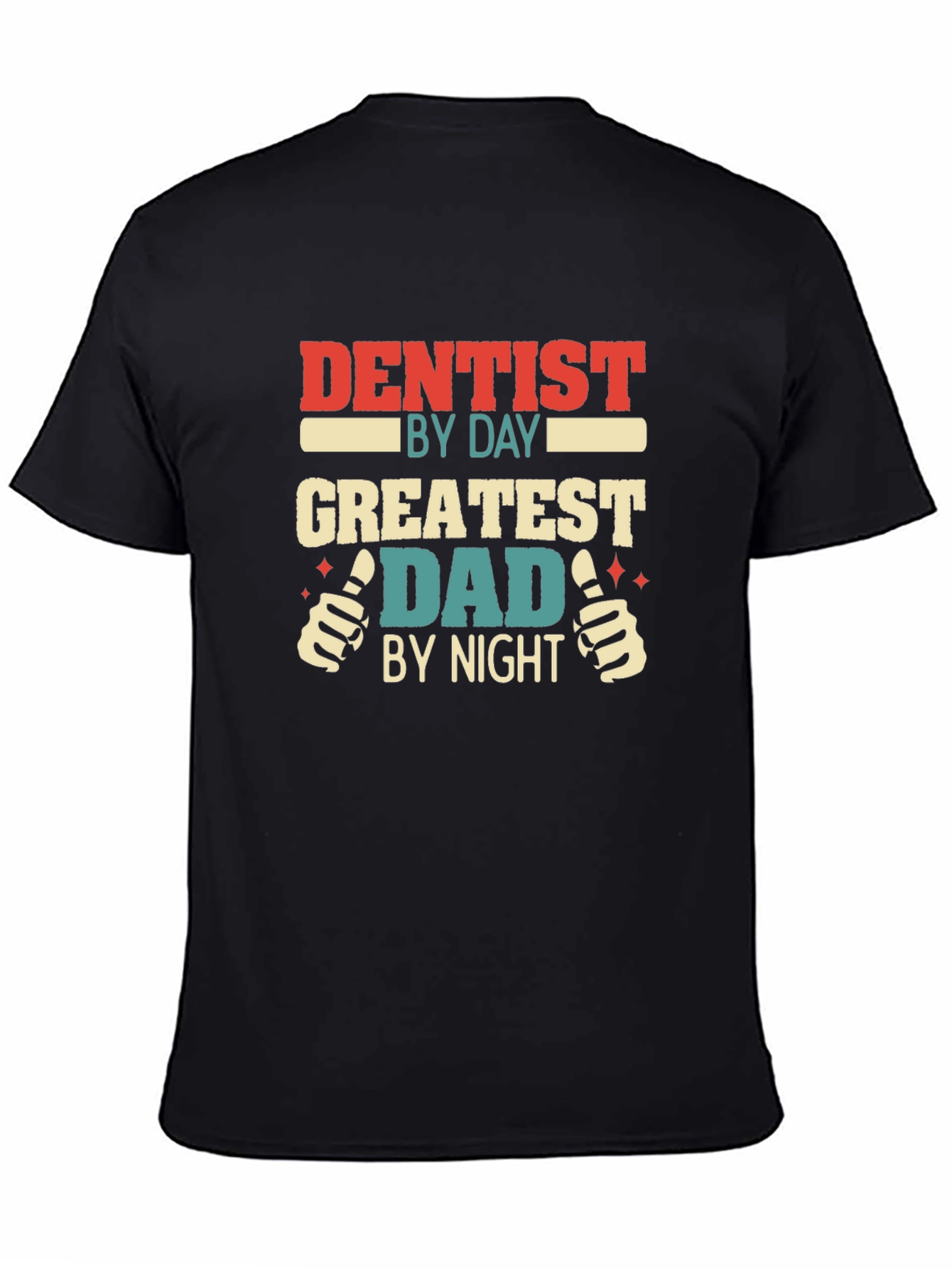Dentist Dad Graphic T-Shirt - Funny Fathers Day Tee