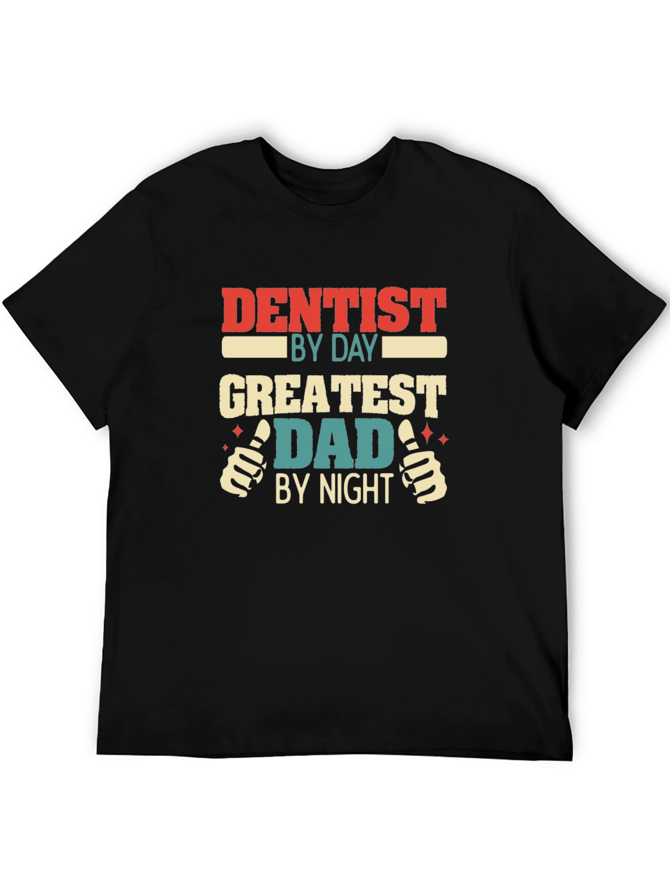 Dentist Dad Graphic T-Shirt - Funny Fathers Day Tee