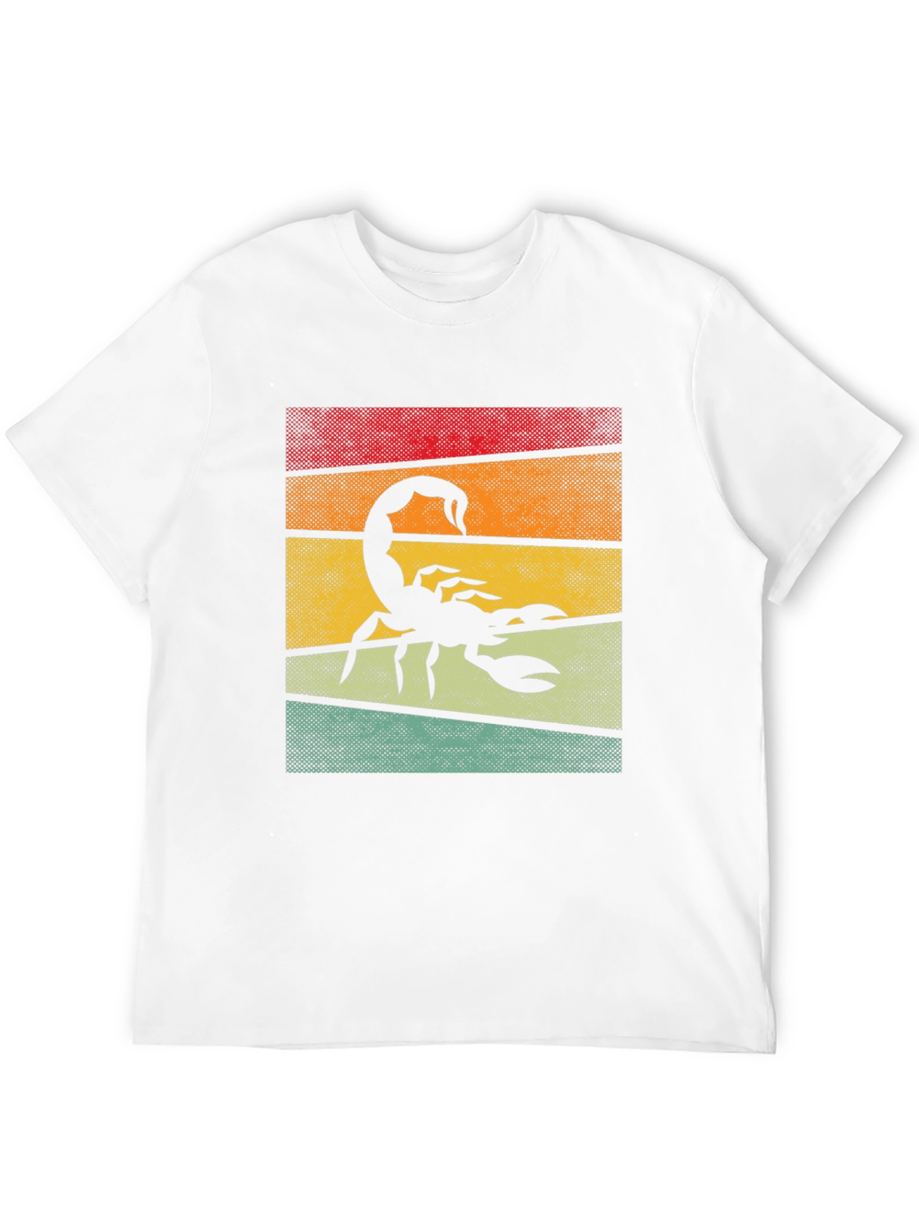 Retro Scorpion Graphic T-Shirt - Black