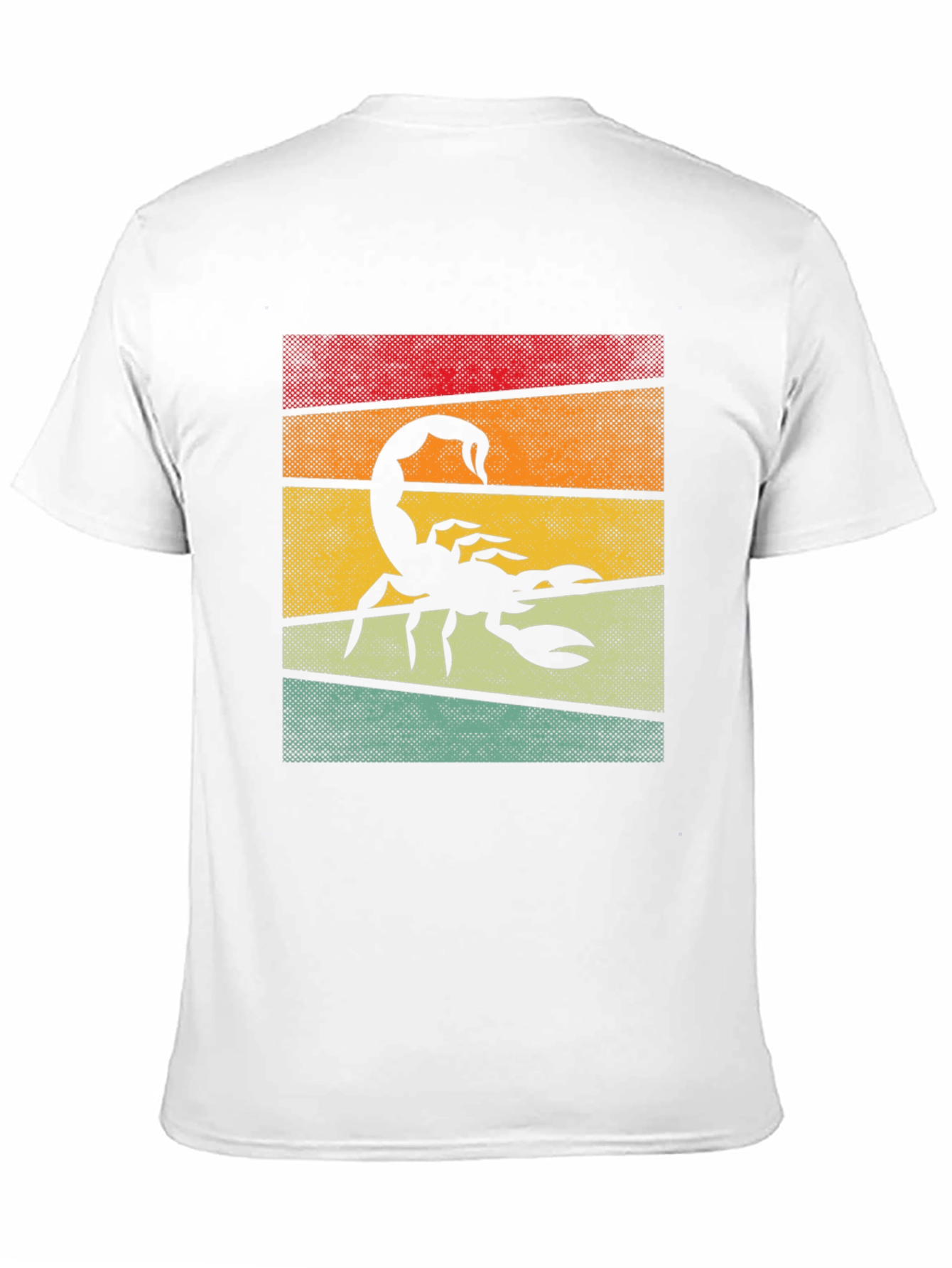 Retro Scorpion Graphic T-Shirt - Black