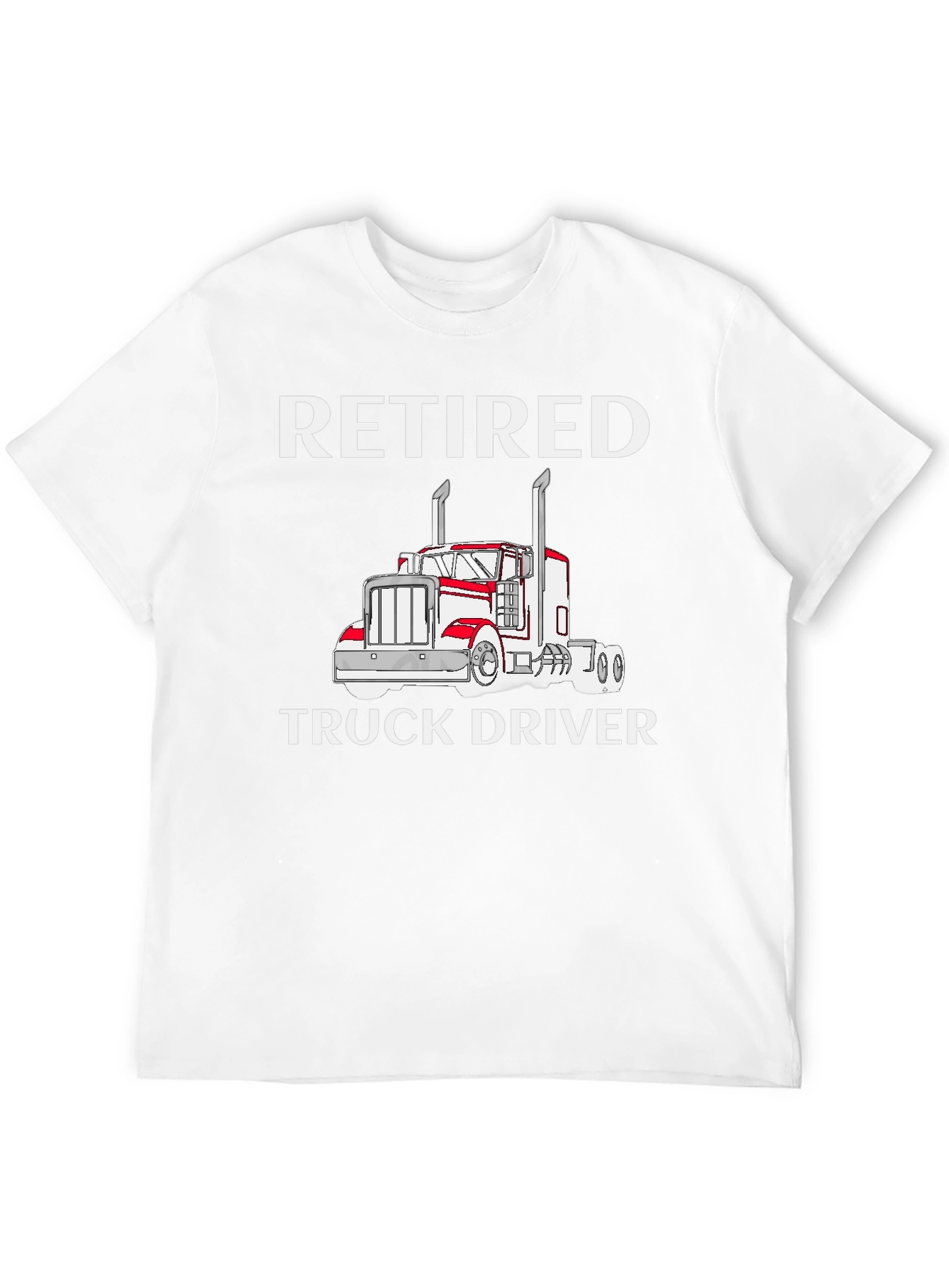Retired Truck Driver Graphic Tee