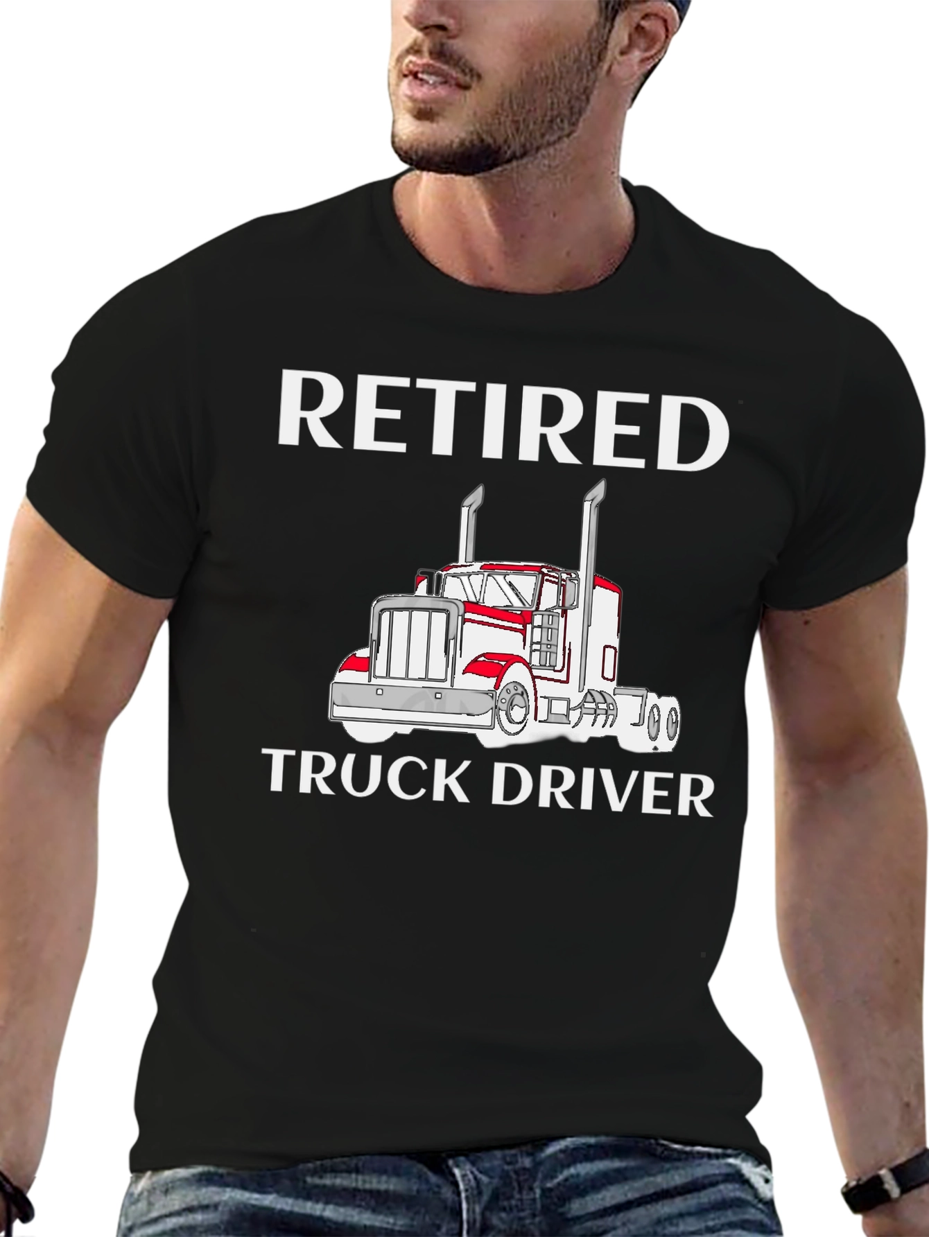Retired Truck Driver Graphic Tee