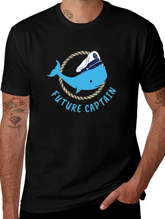 Future Captain Whale T-Shirt