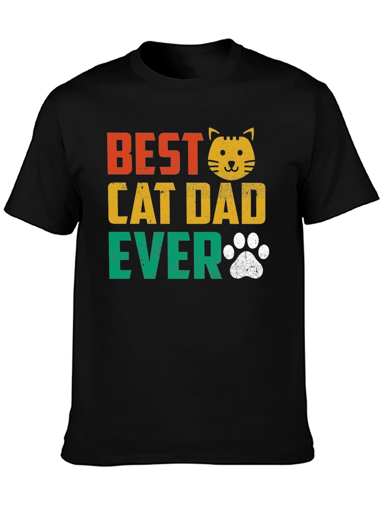 Best Cat Dad Ever T-Shirt
