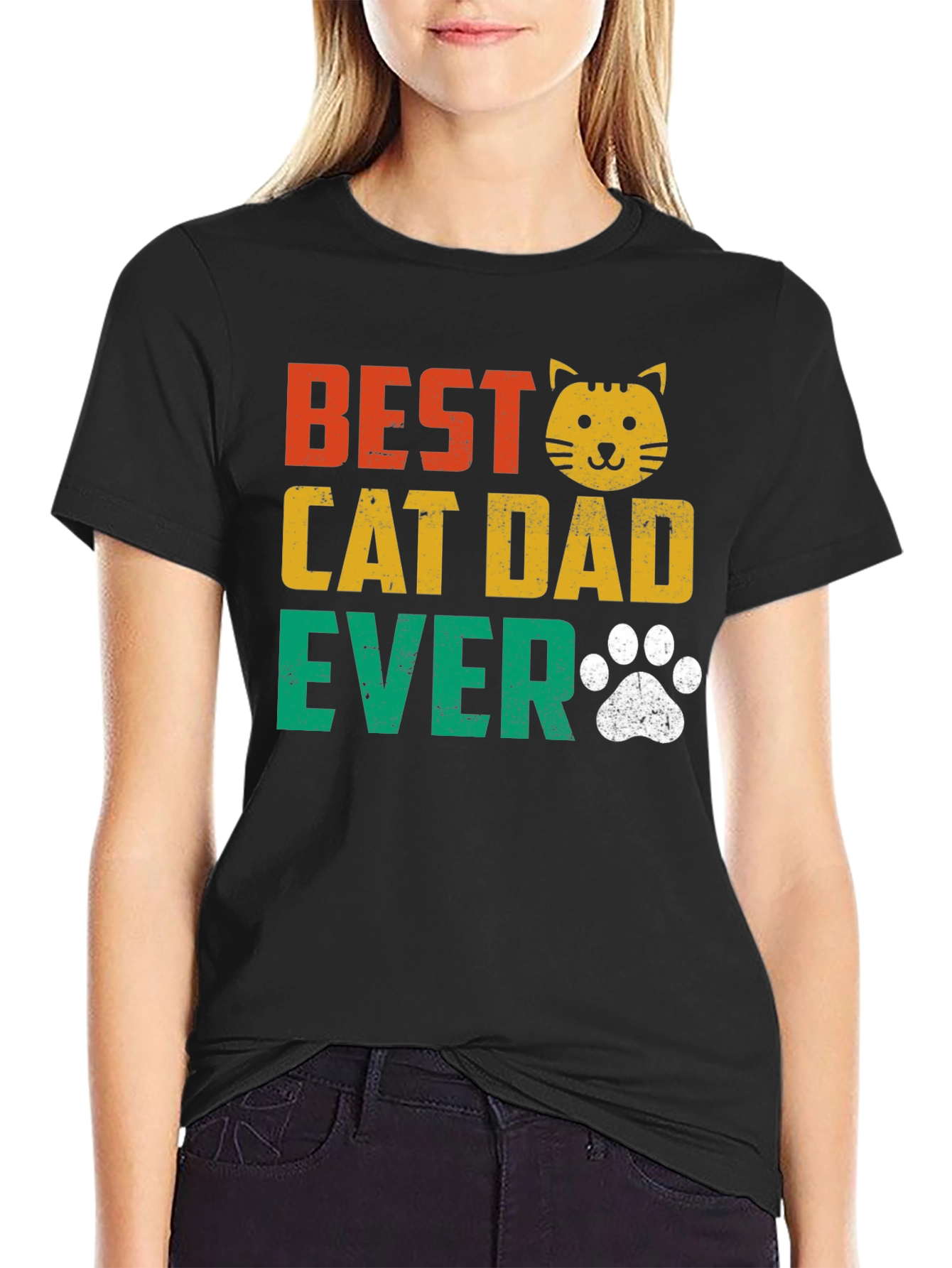Best Cat Dad Ever T-Shirt