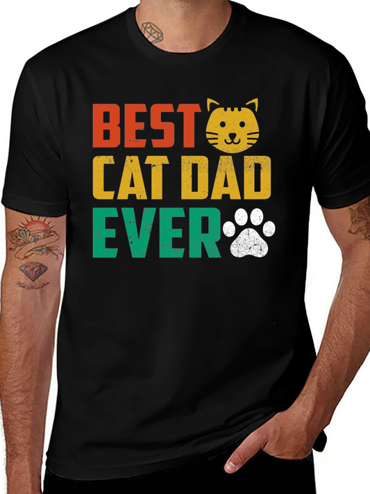 Best Cat Dad Ever T-Shirt
