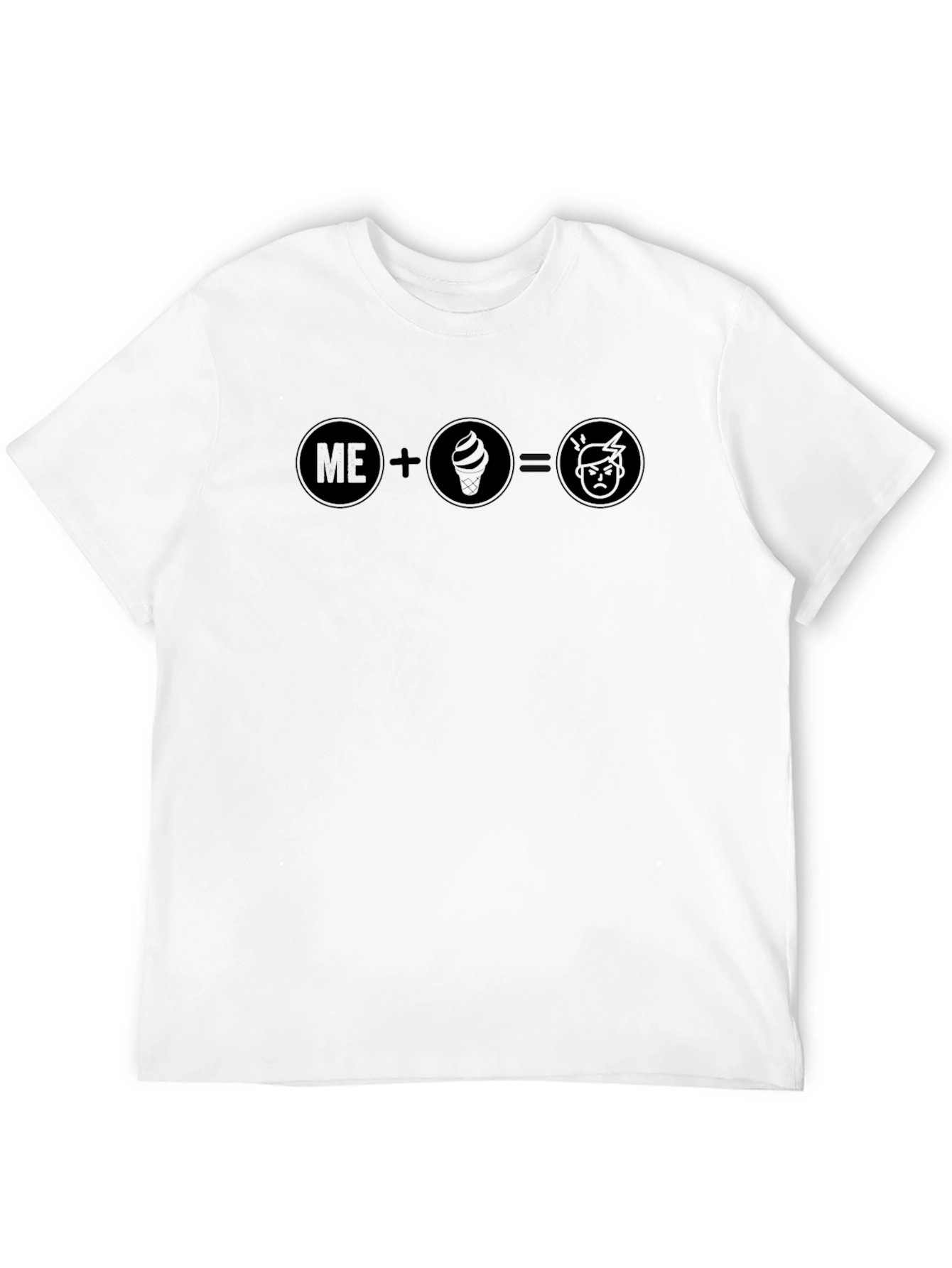 Funny Me + Ice Cream = Grumpy T-Shirt