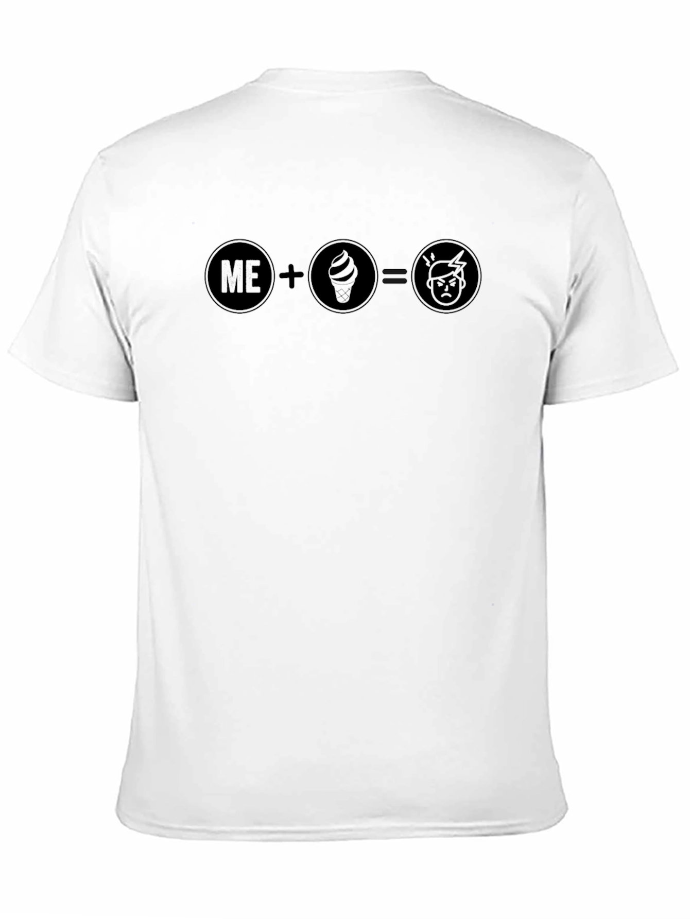 Funny Me + Ice Cream = Grumpy T-Shirt