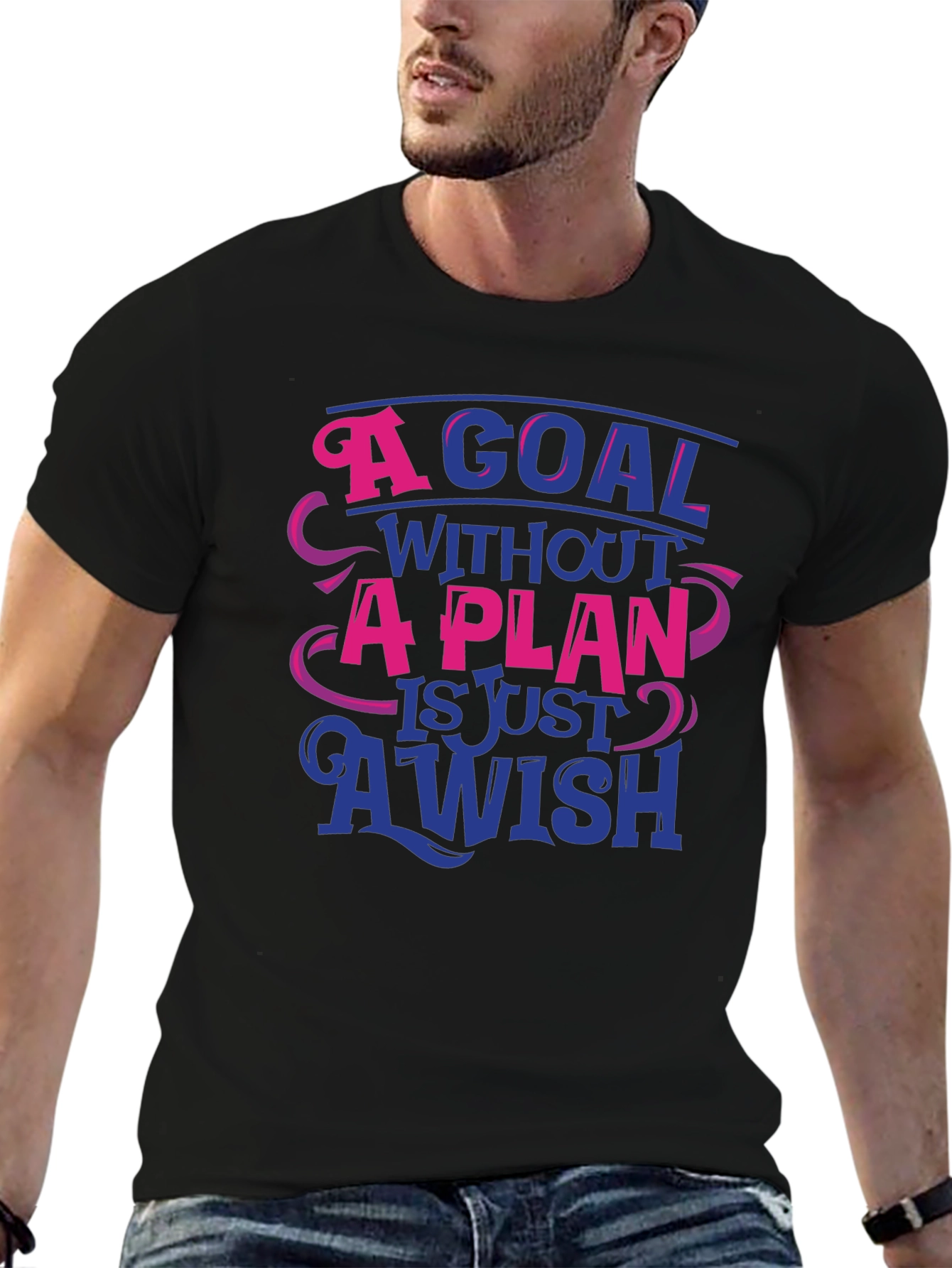 Goal Without a Plan Graphic Tee