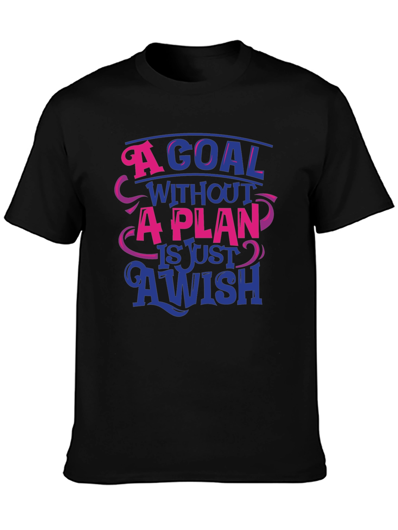 Goal Without a Plan Graphic Tee