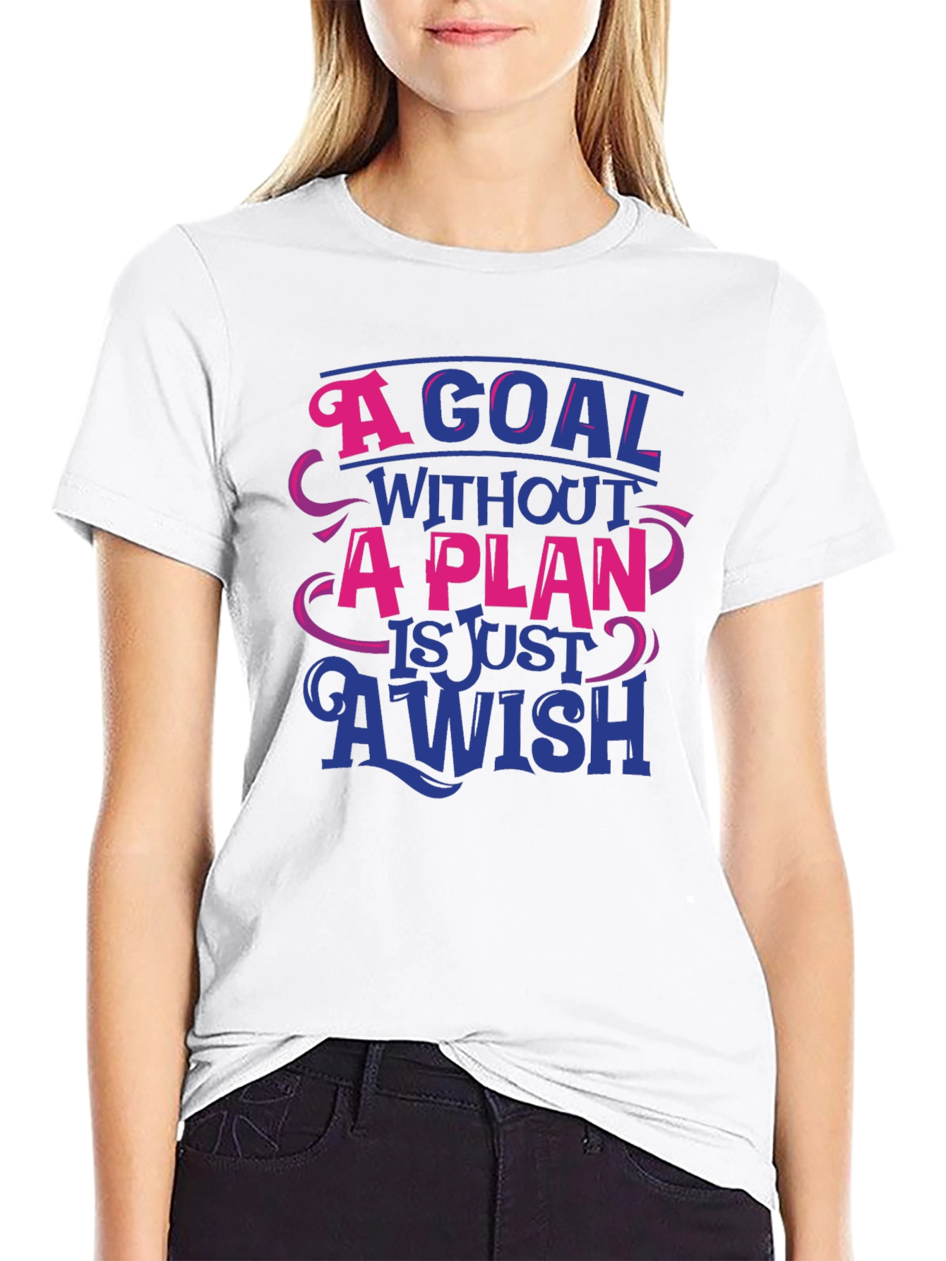 Goal Without a Plan Graphic Tee