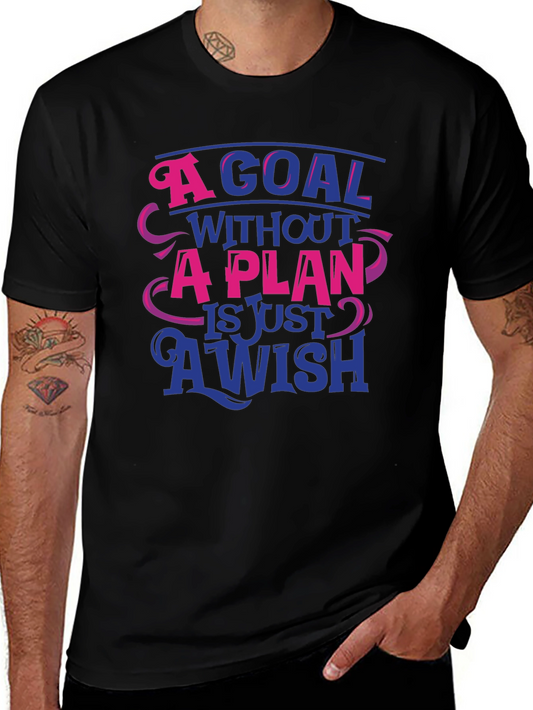 Goal Without a Plan Graphic Tee